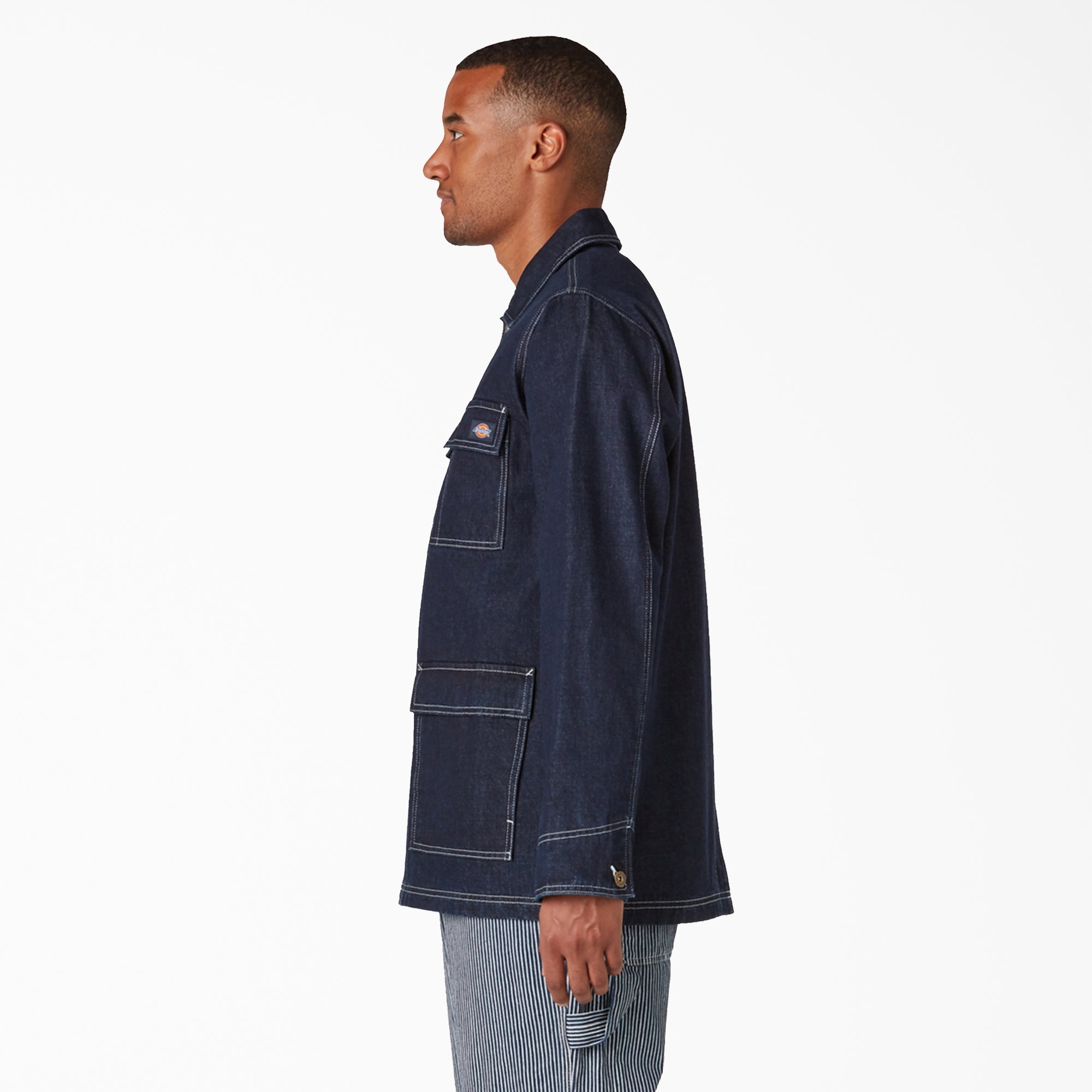 Rinsed Denim Chore Coat