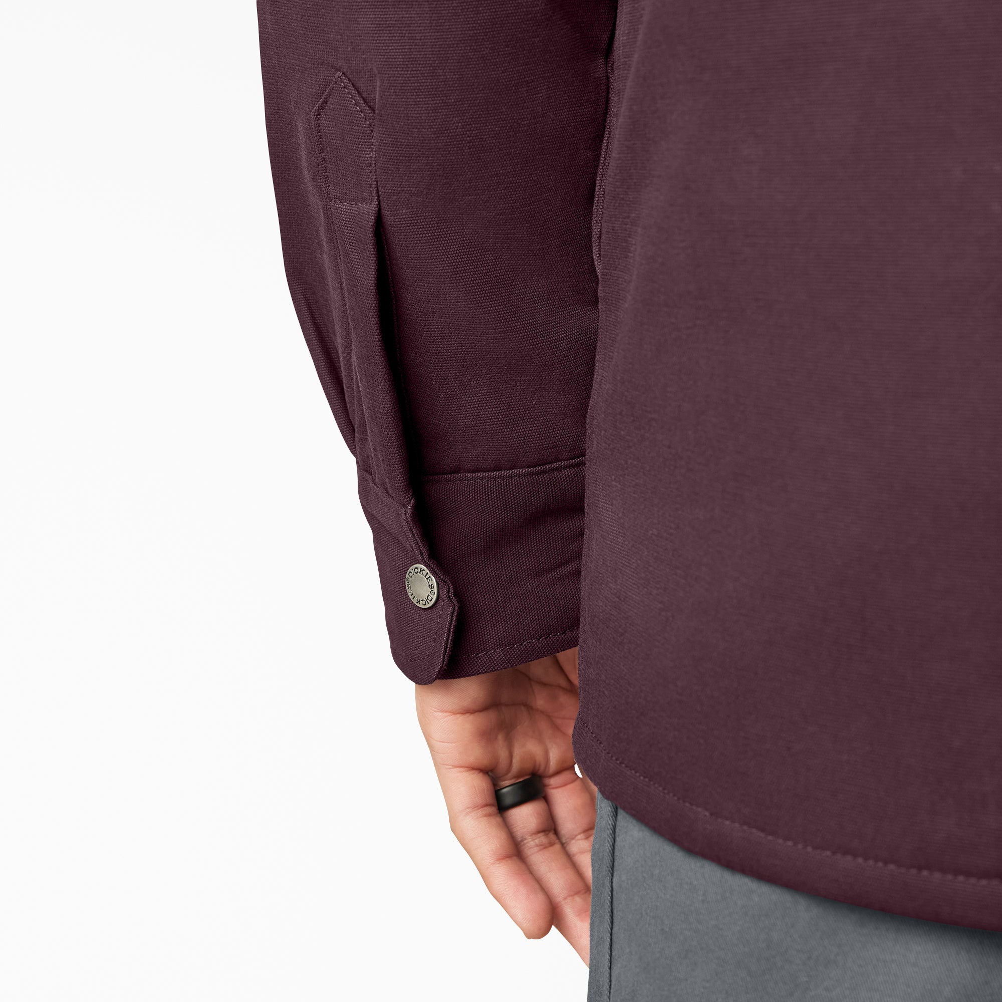 Duck Hooded Shirt Jacket