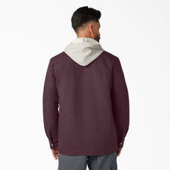 Duck Hooded Shirt Jacket