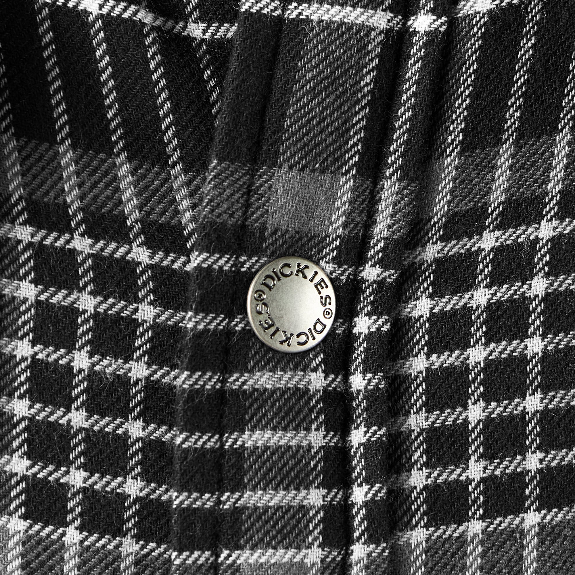 Water Repellent Fleece-Lined Flannel Shirt Jacket