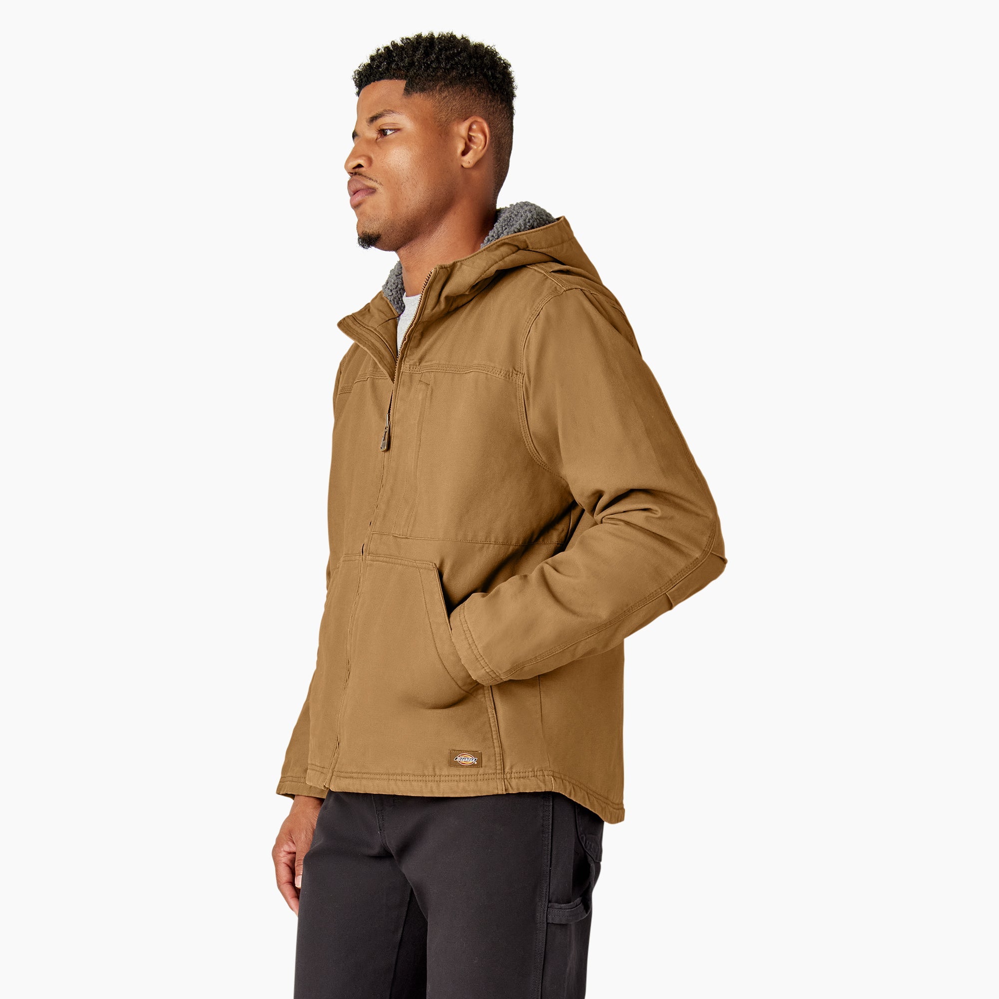 Duck Canvas High Pile Fleece Lined Jacket