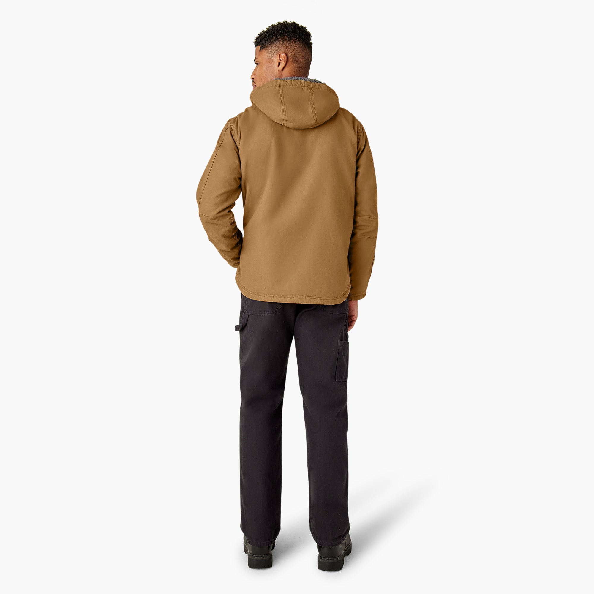 Duck Canvas High Pile Fleece Lined Jacket