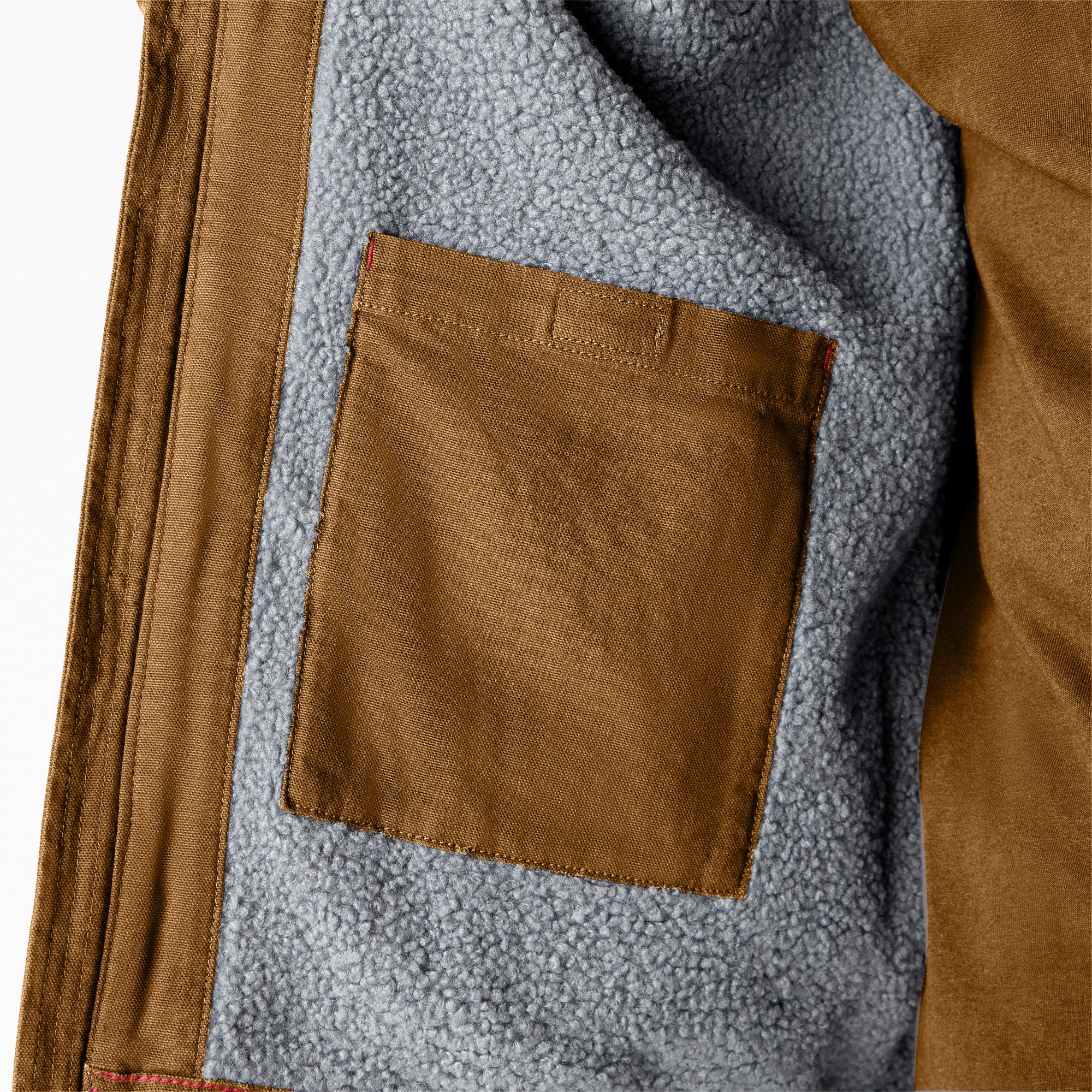 Duck Canvas High Pile Fleece Lined Jacket