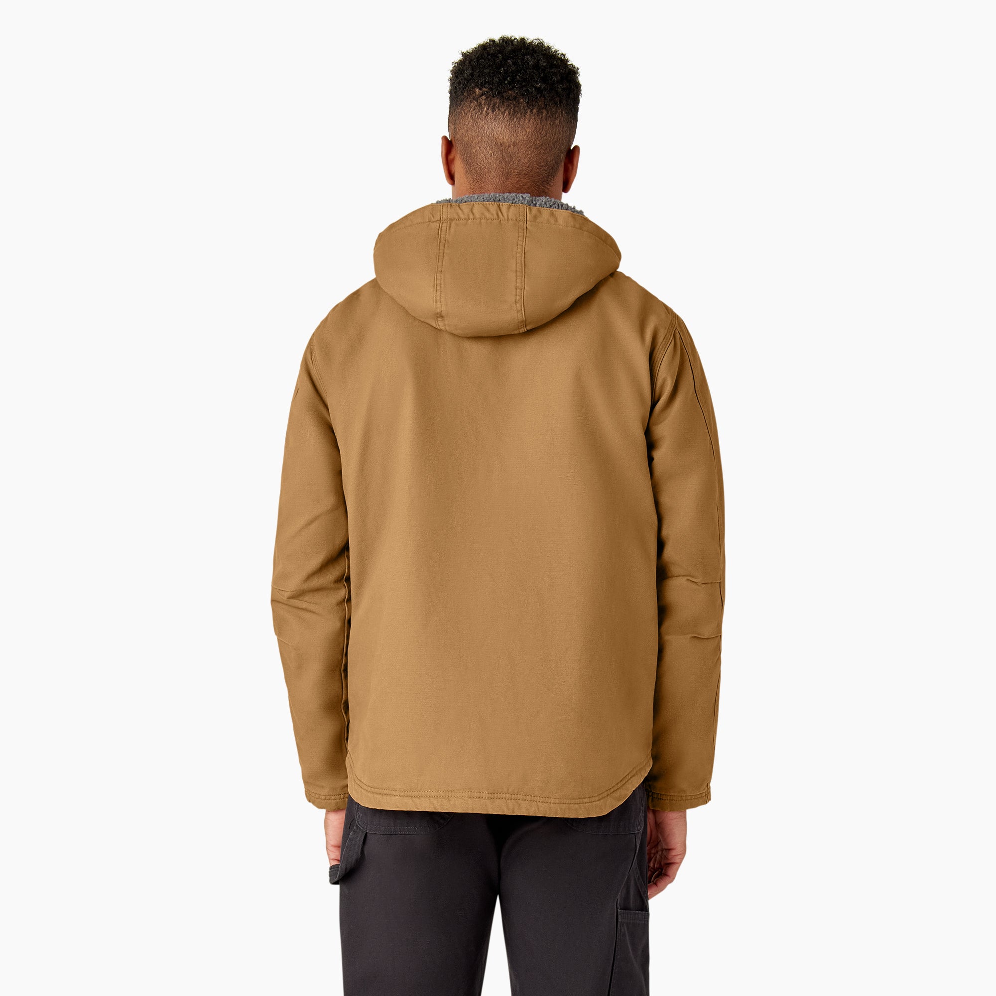 Duck Canvas High Pile Fleece Lined Jacket