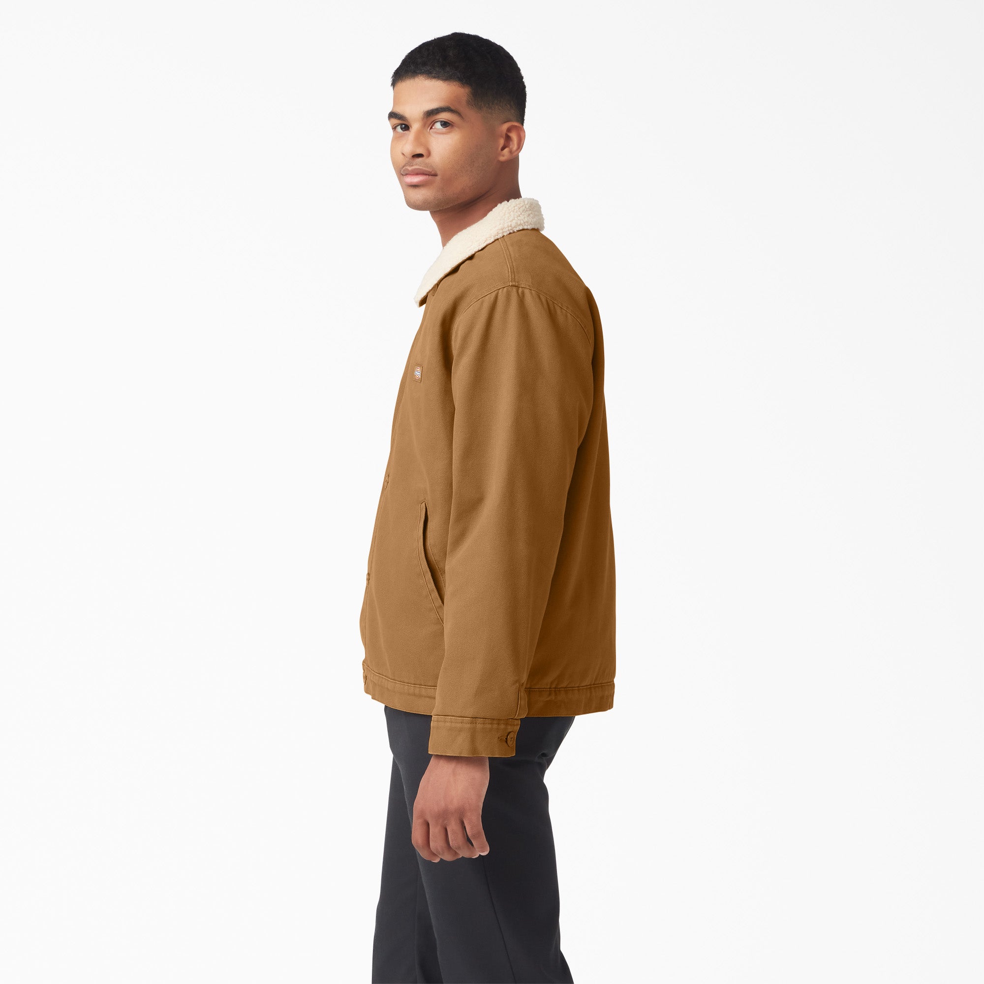 Duck Canvas High Pile Fleece Jacket