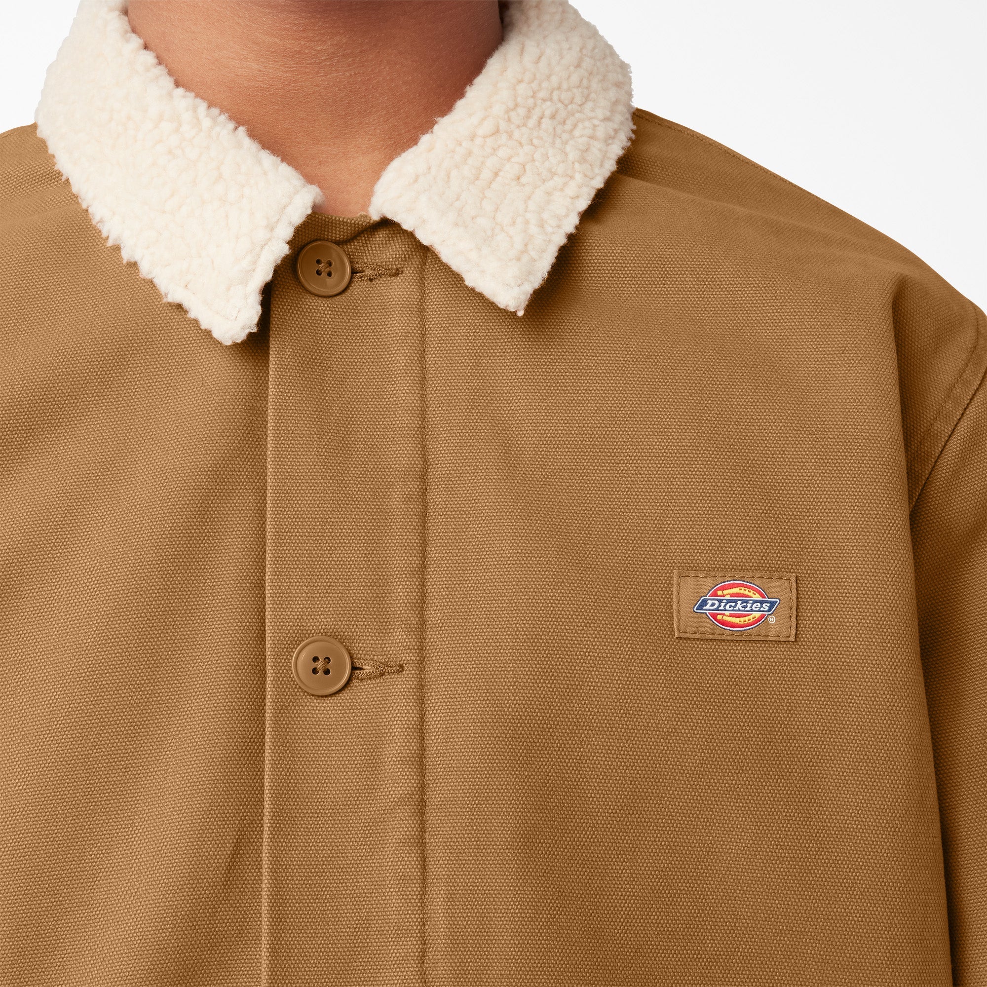 Duck Canvas High Pile Fleece Jacket
