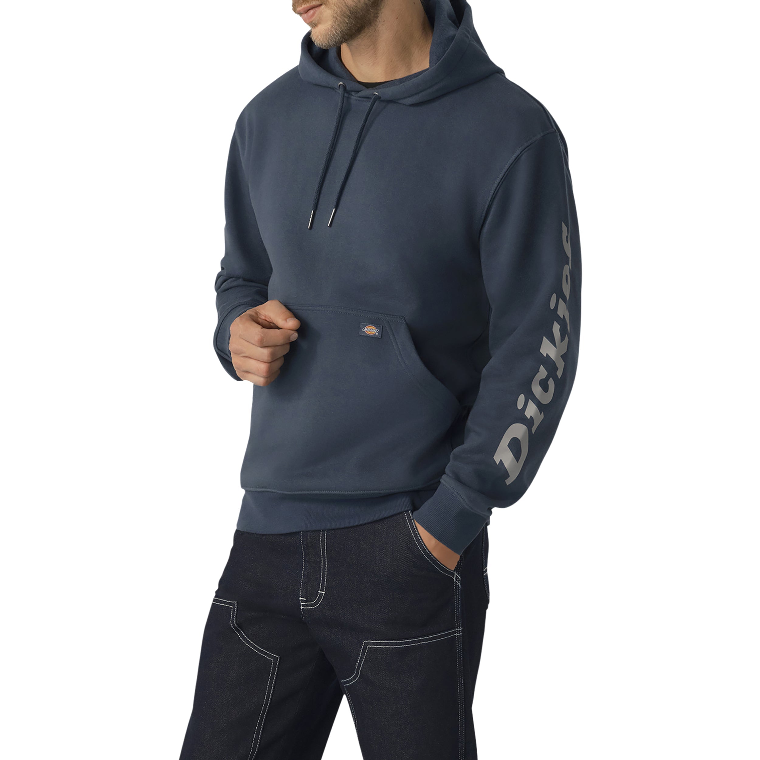 Water Repellent Sleeve Logo Hoodie