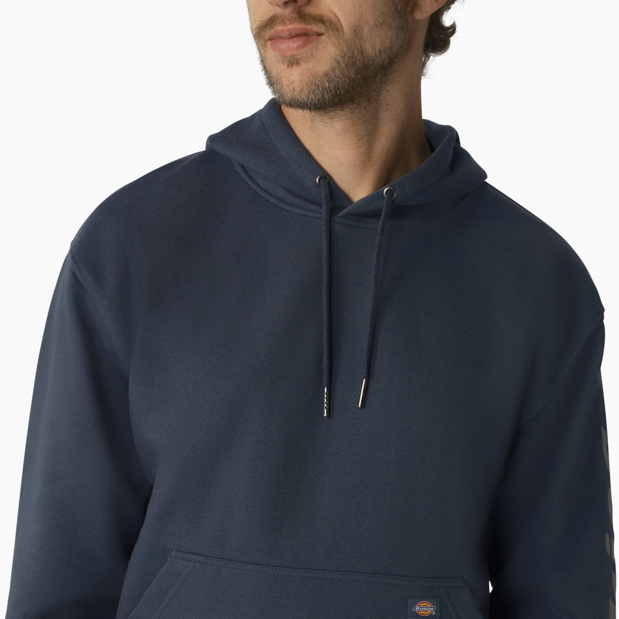 Water Repellent Sleeve Logo Hoodie