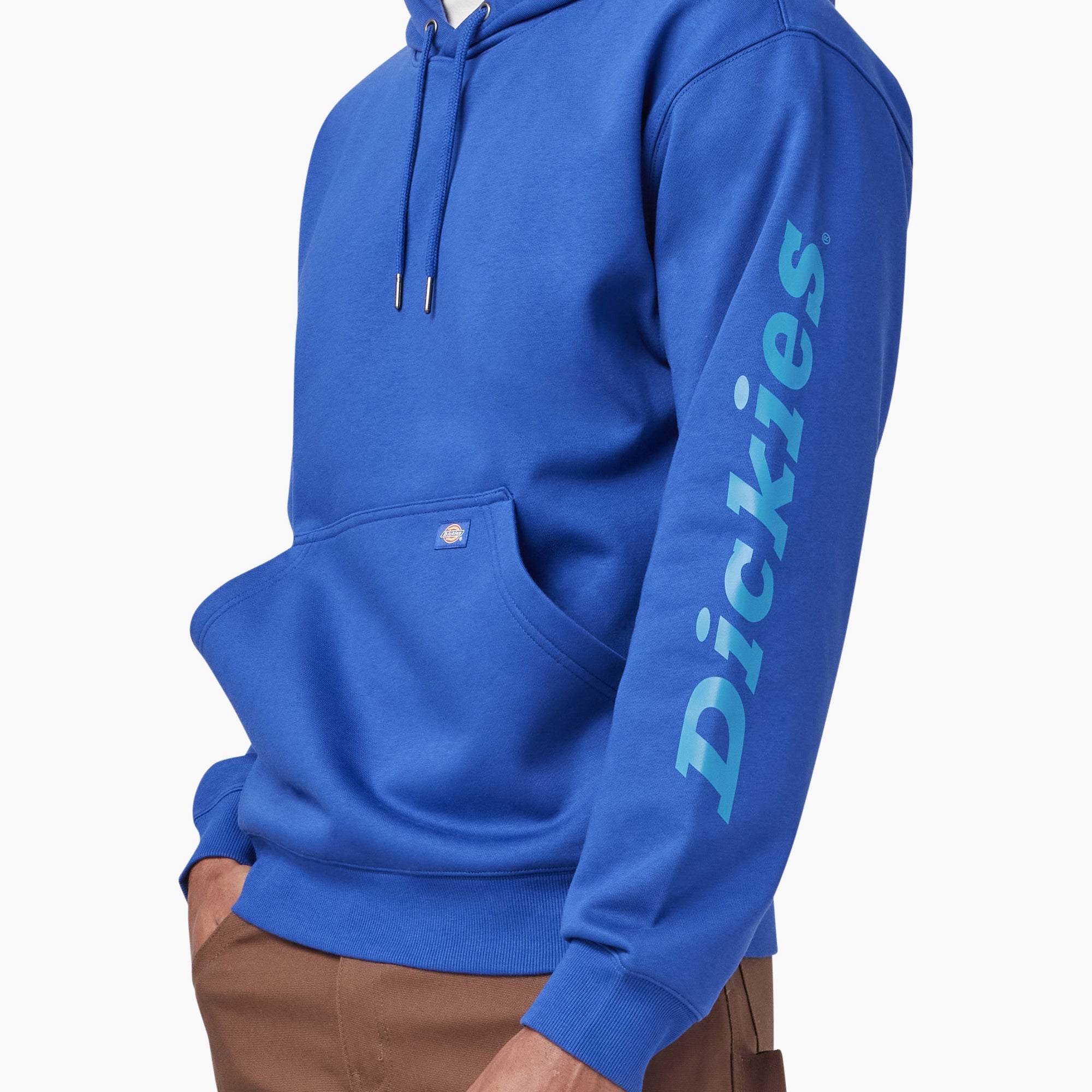Water Repellent Sleeve Logo Hoodie