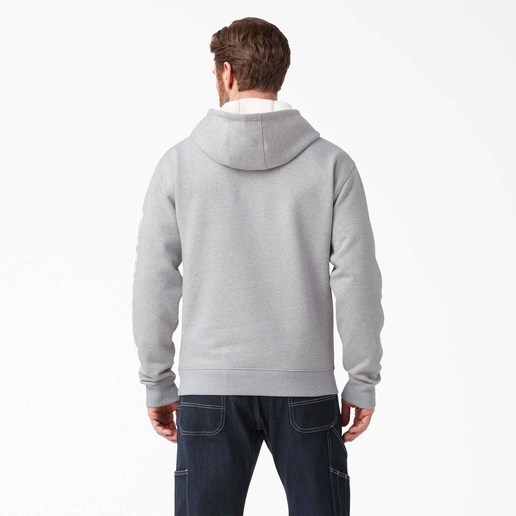 Water Repellent Sleeve Logo Hoodie