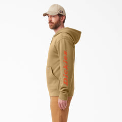 Water Repellent Sleeve Logo Hoodie