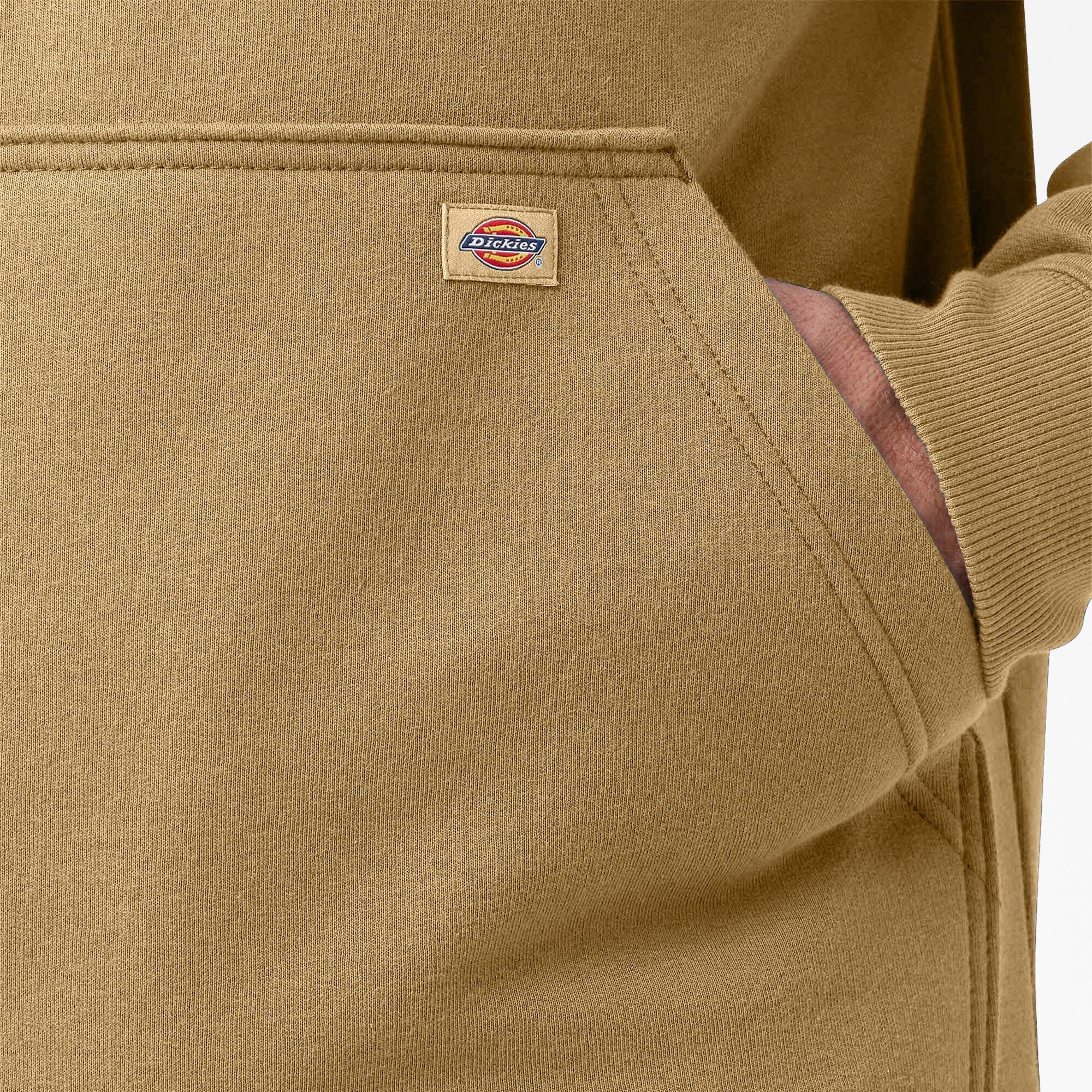 Water Repellent Sleeve Logo Hoodie