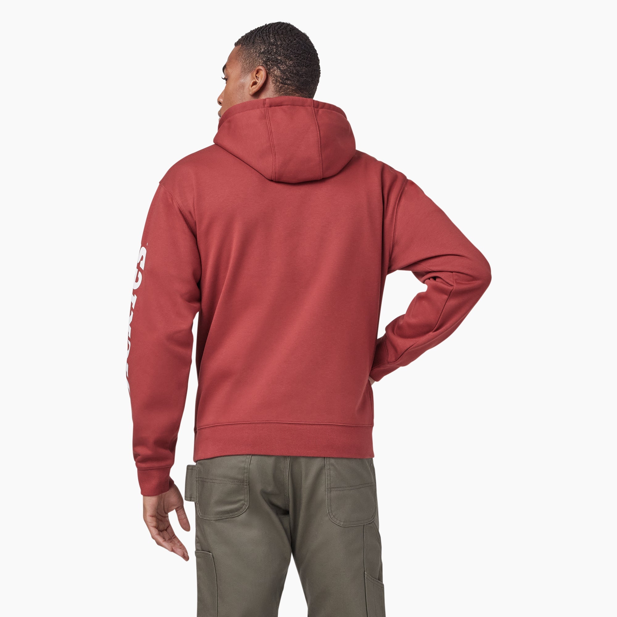 Water Repellent Sleeve Logo Hoodie