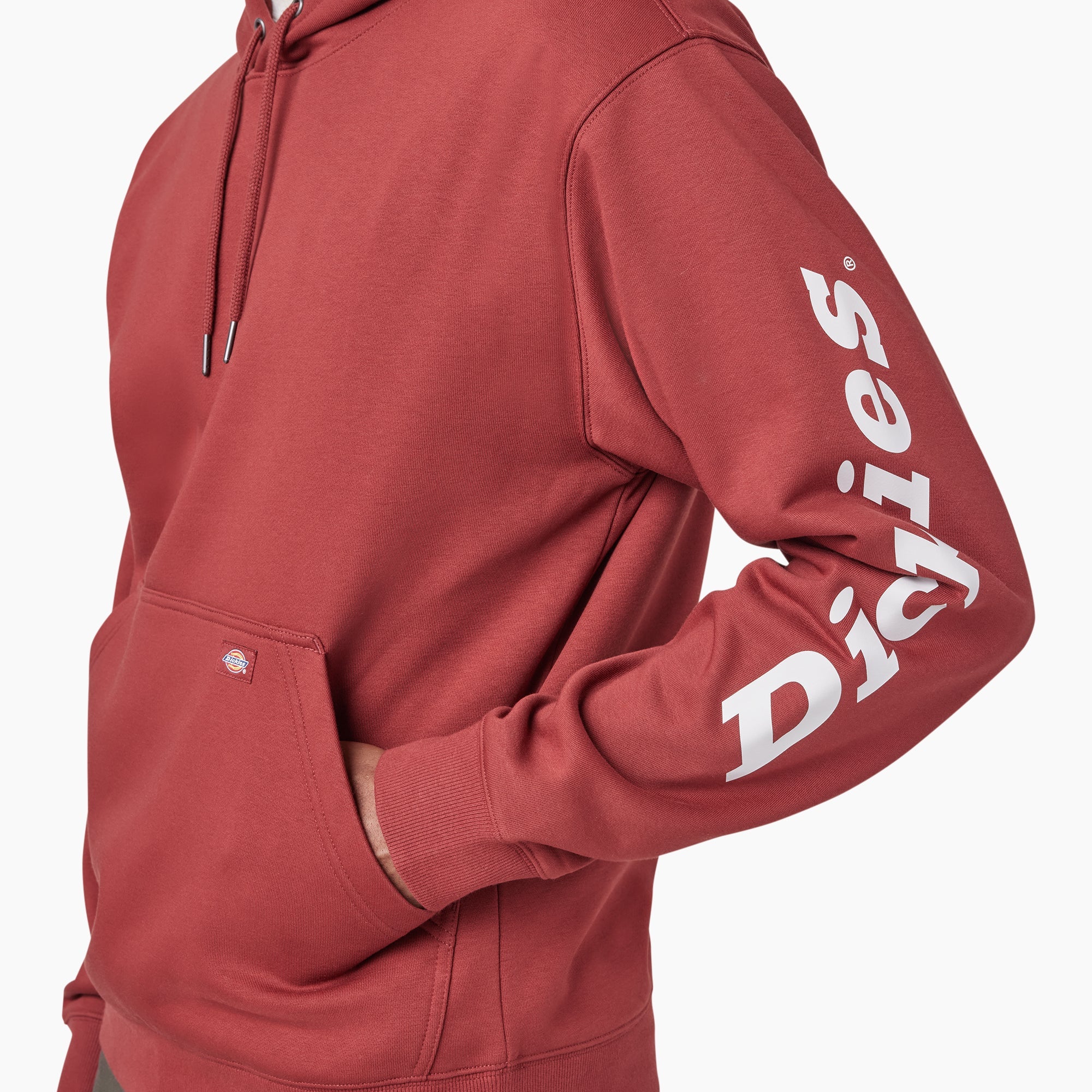 Water Repellent Sleeve Logo Hoodie