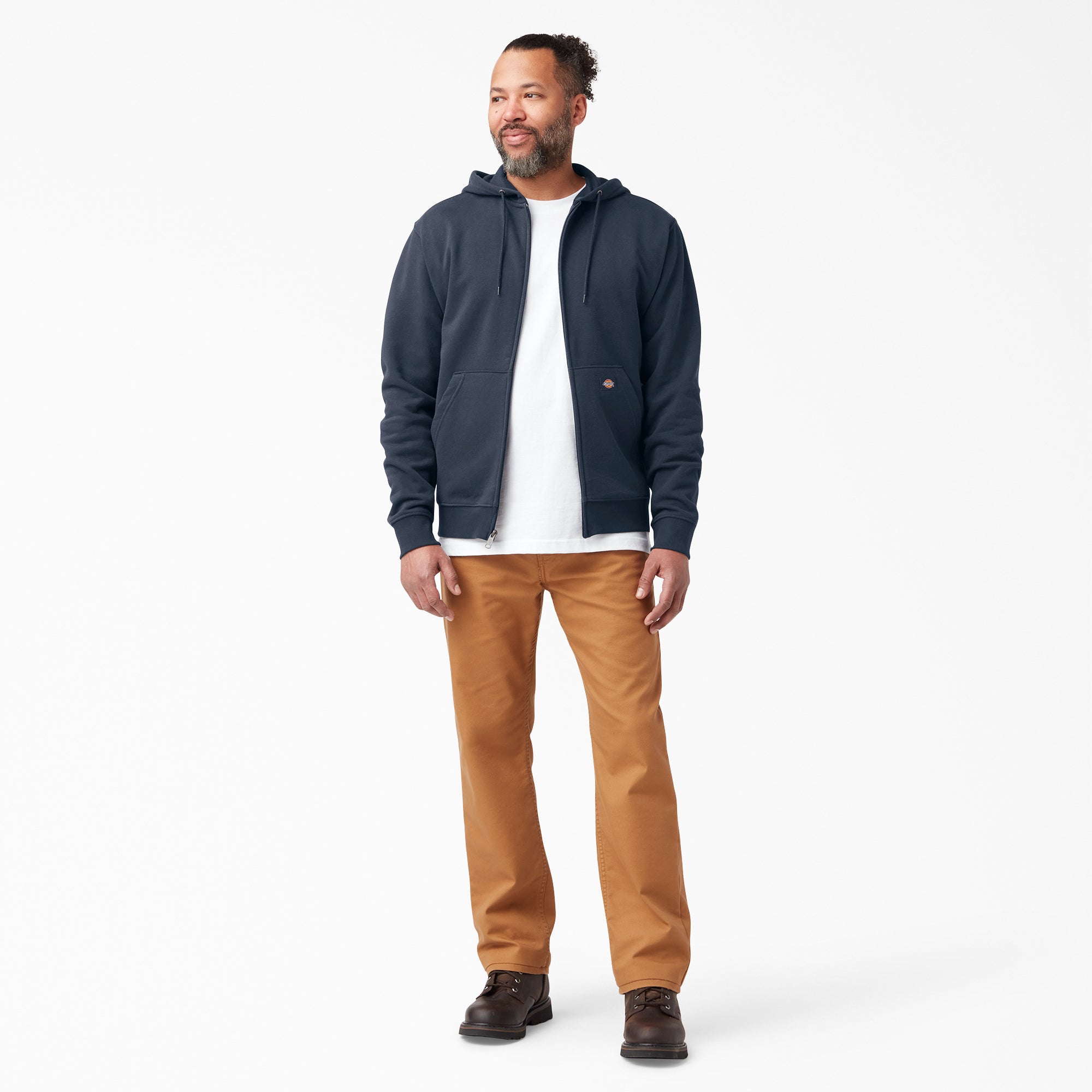 Midweight Fleece Zip Hoodie