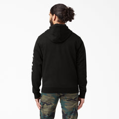 Logo Sleeve Fleece Hoodie