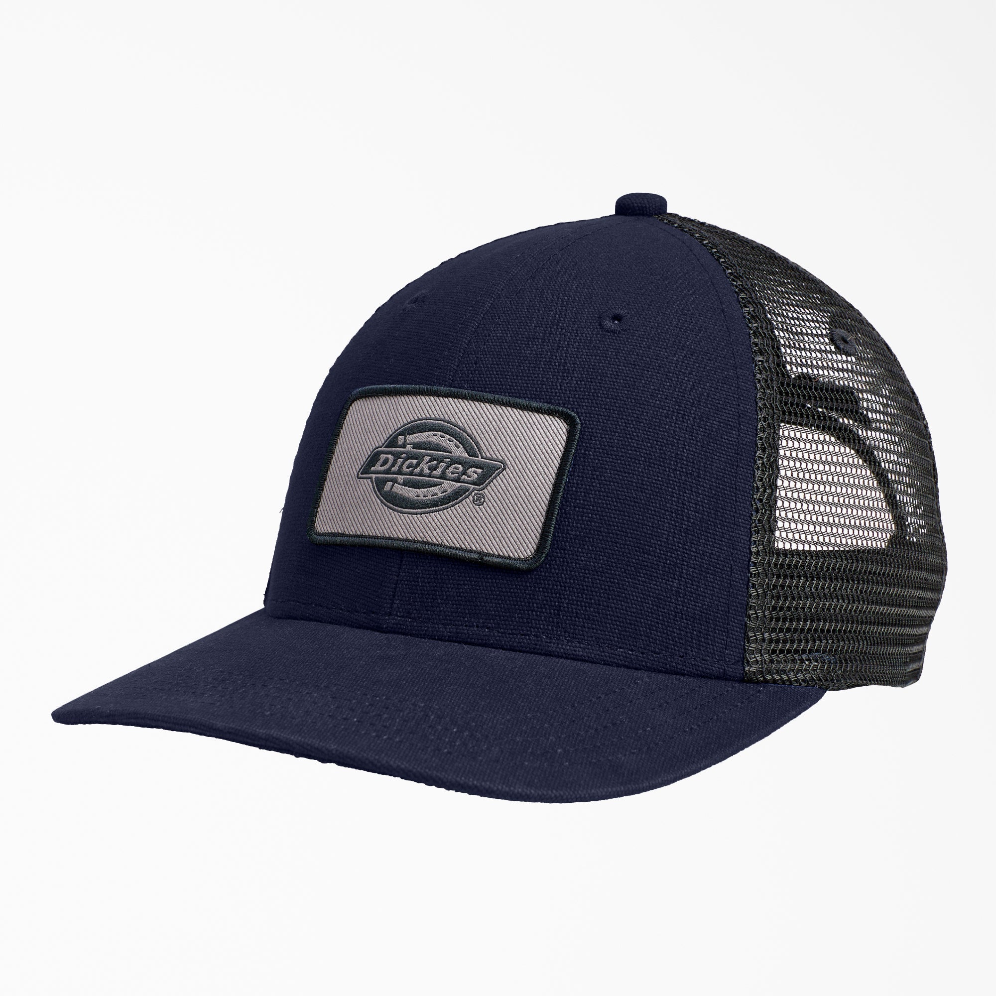 Logo Patch Mesh Trucker Cap