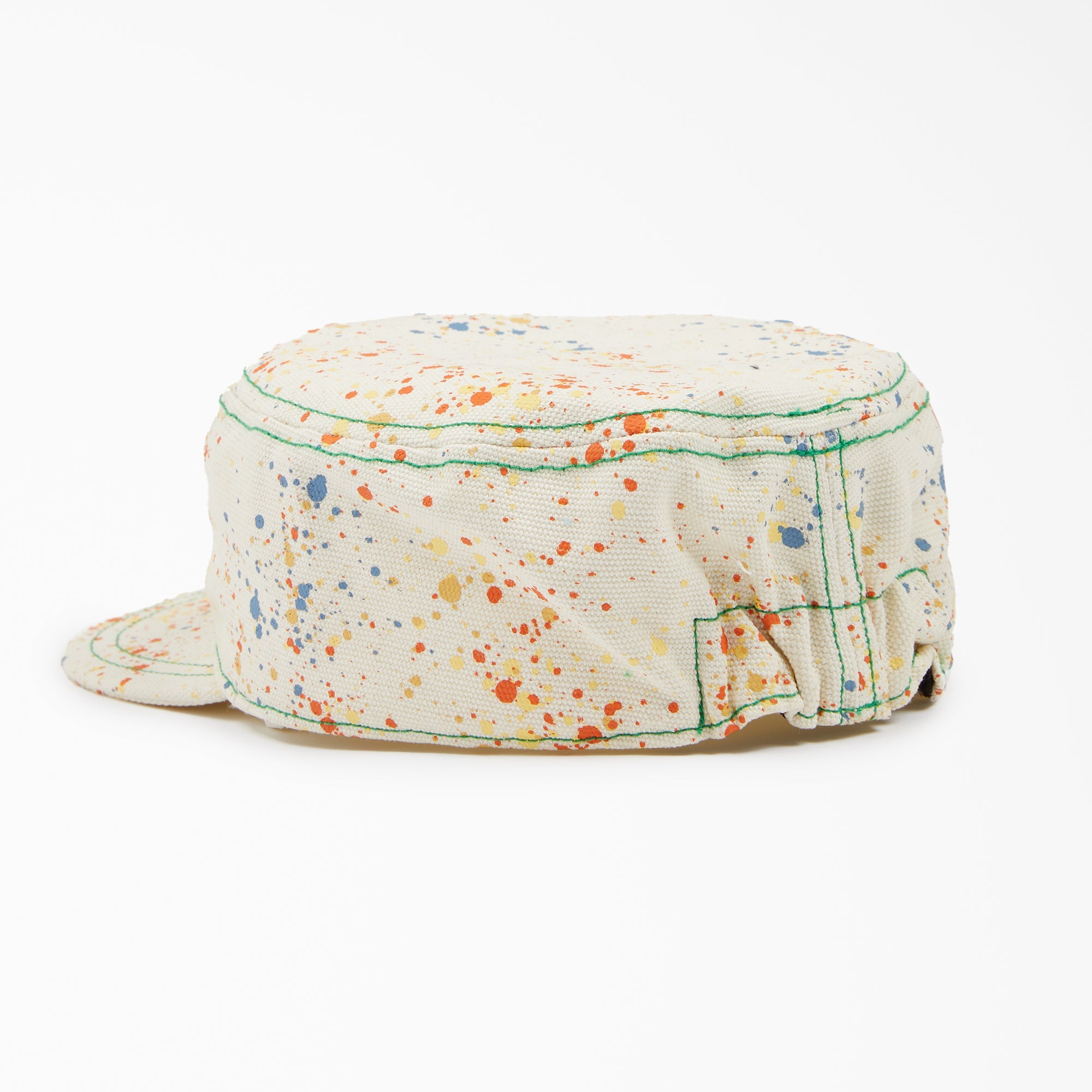 Brain Dead Paint Splatter Canvas Painter's Cap