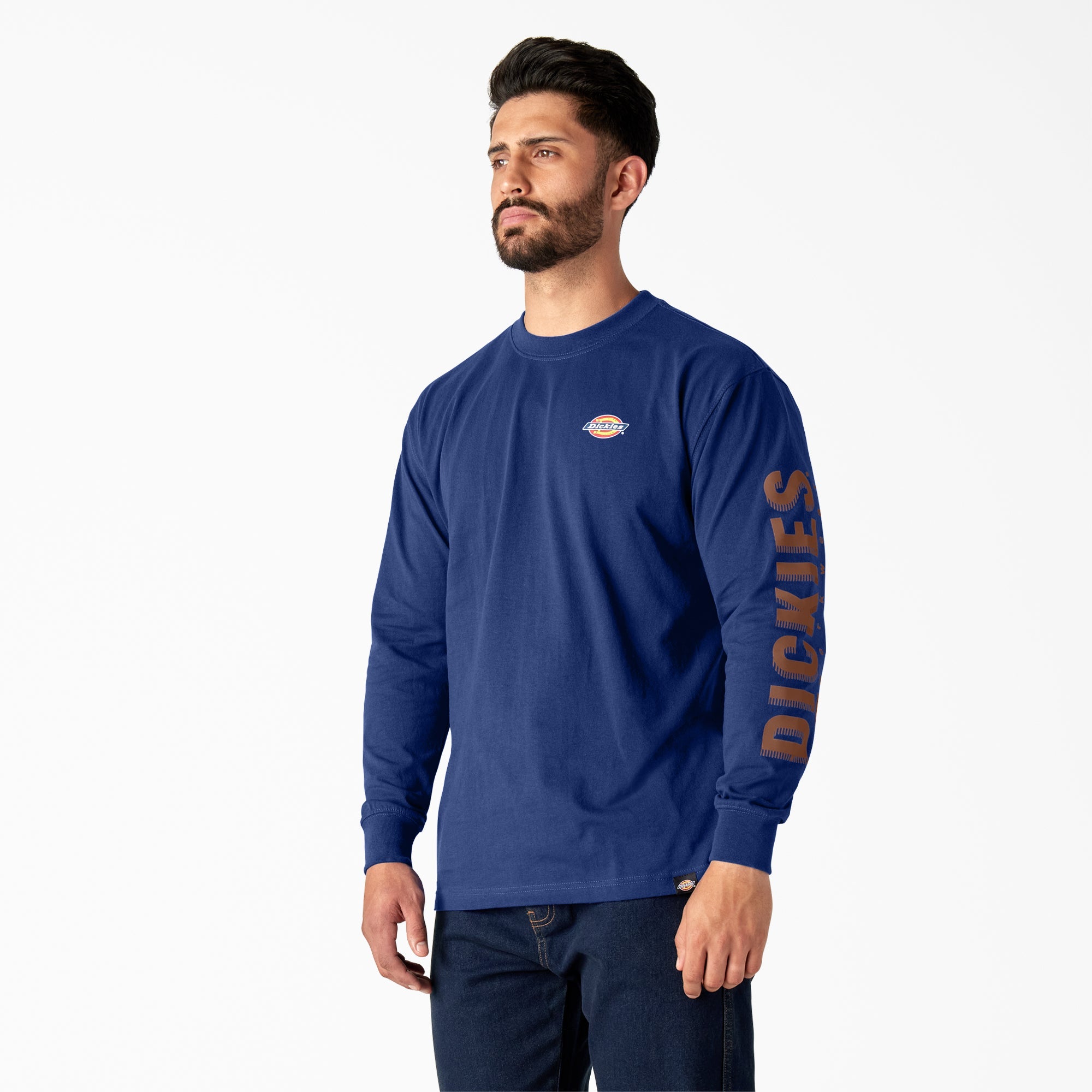 Long Sleeve Workwear Graphic T-Shirt