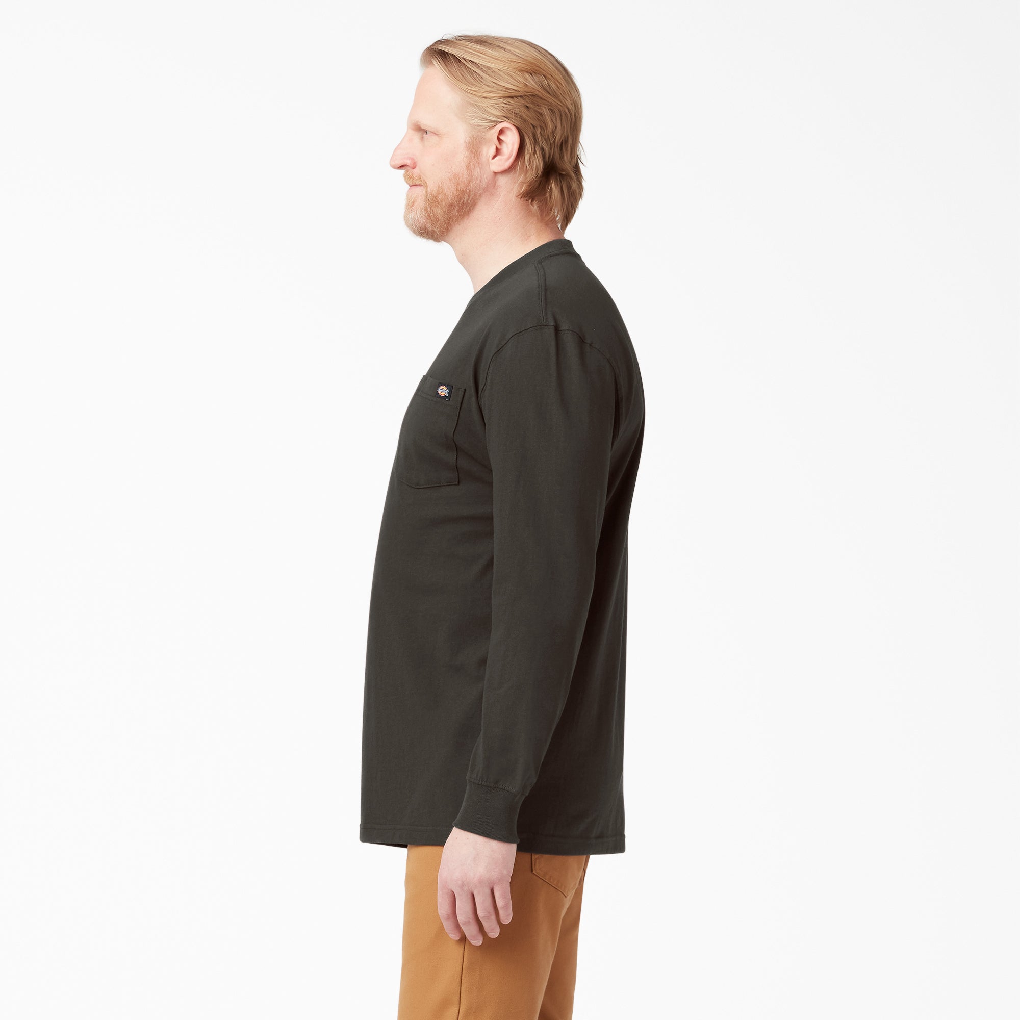 Heavyweight Long Sleeve Pocket T-Shirt
