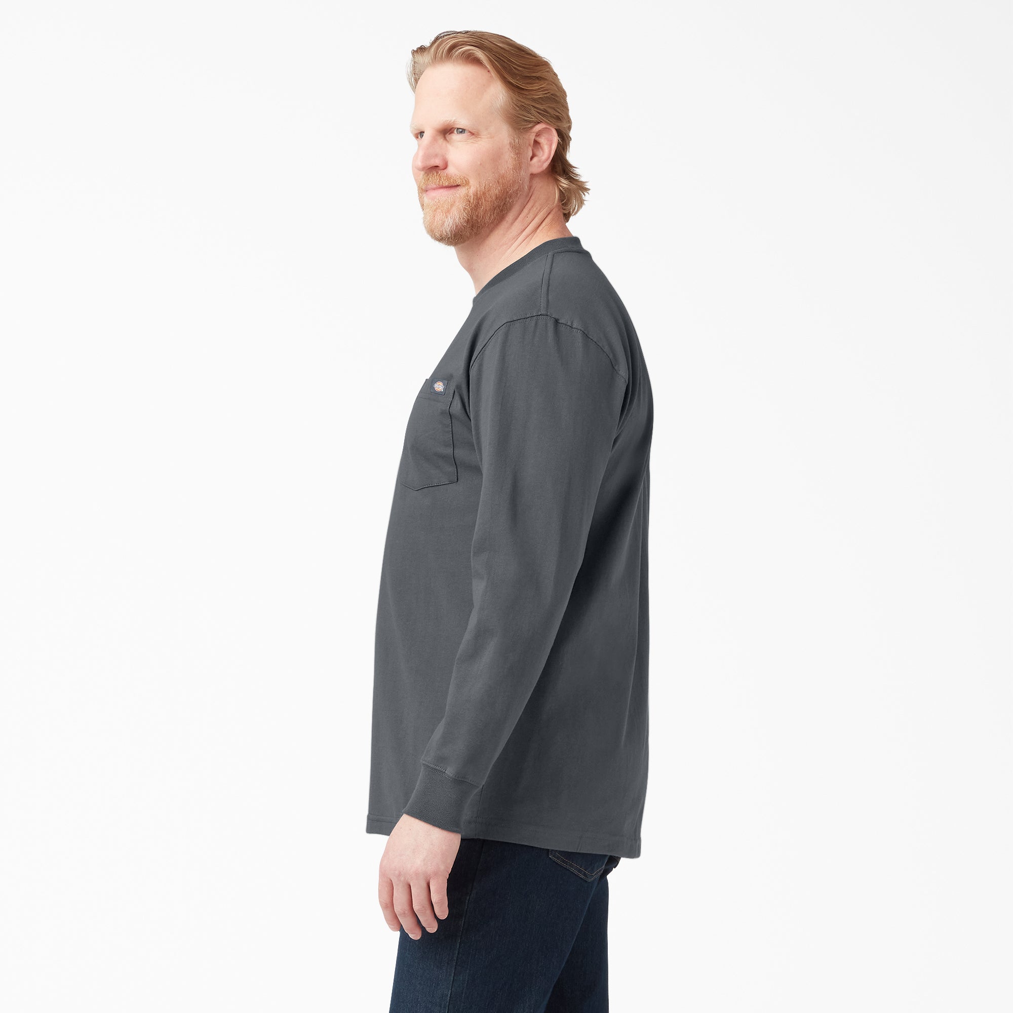 Heavyweight Long Sleeve Pocket T-Shirt