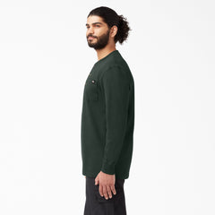 Heavyweight Long Sleeve Henley T-Shirt