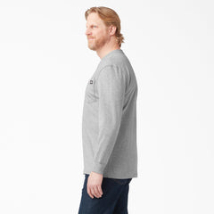 Heavyweight Long Sleeve Henley T-Shirt