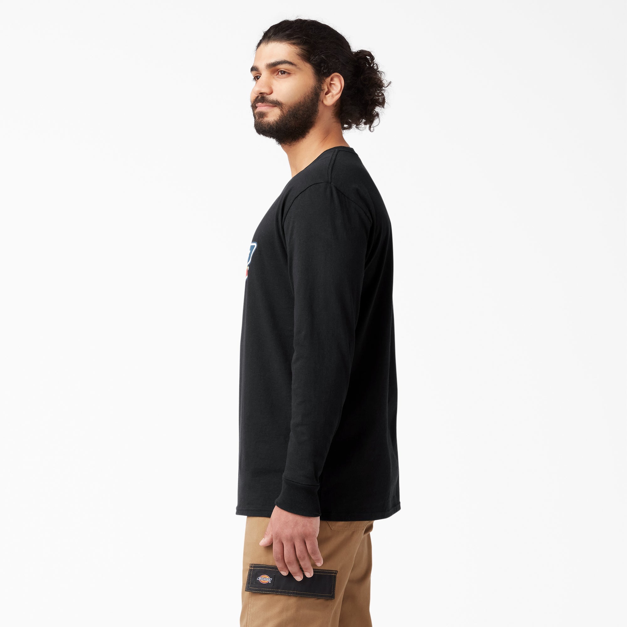 Long Sleeve Regular Fit Icon Graphic T-Shirt
