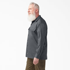 FLEX Relaxed Fit Long Sleeve Work Shirt