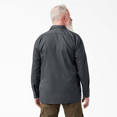 FLEX Relaxed Fit Long Sleeve Work Shirt