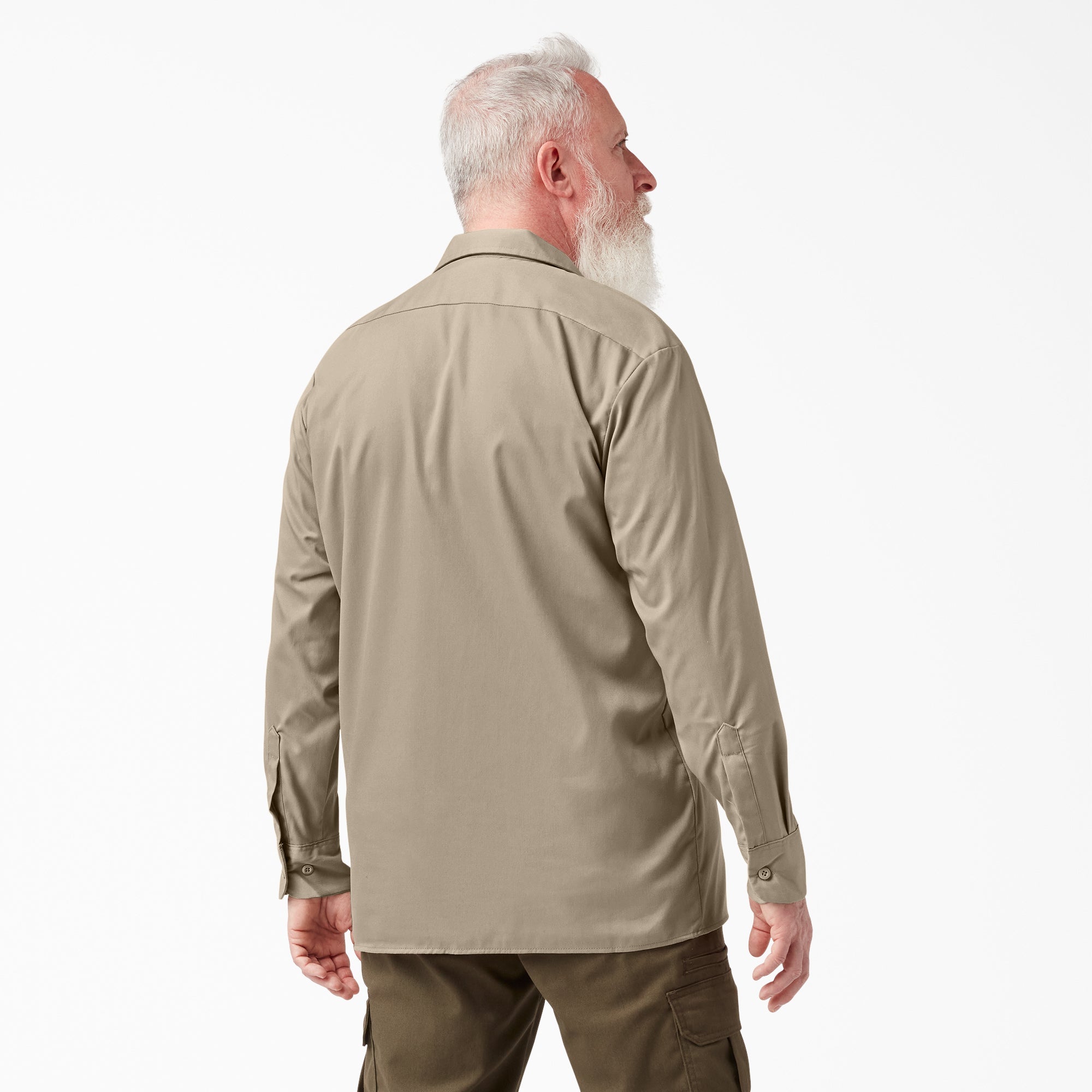 FLEX Relaxed Fit Long Sleeve Work Shirt