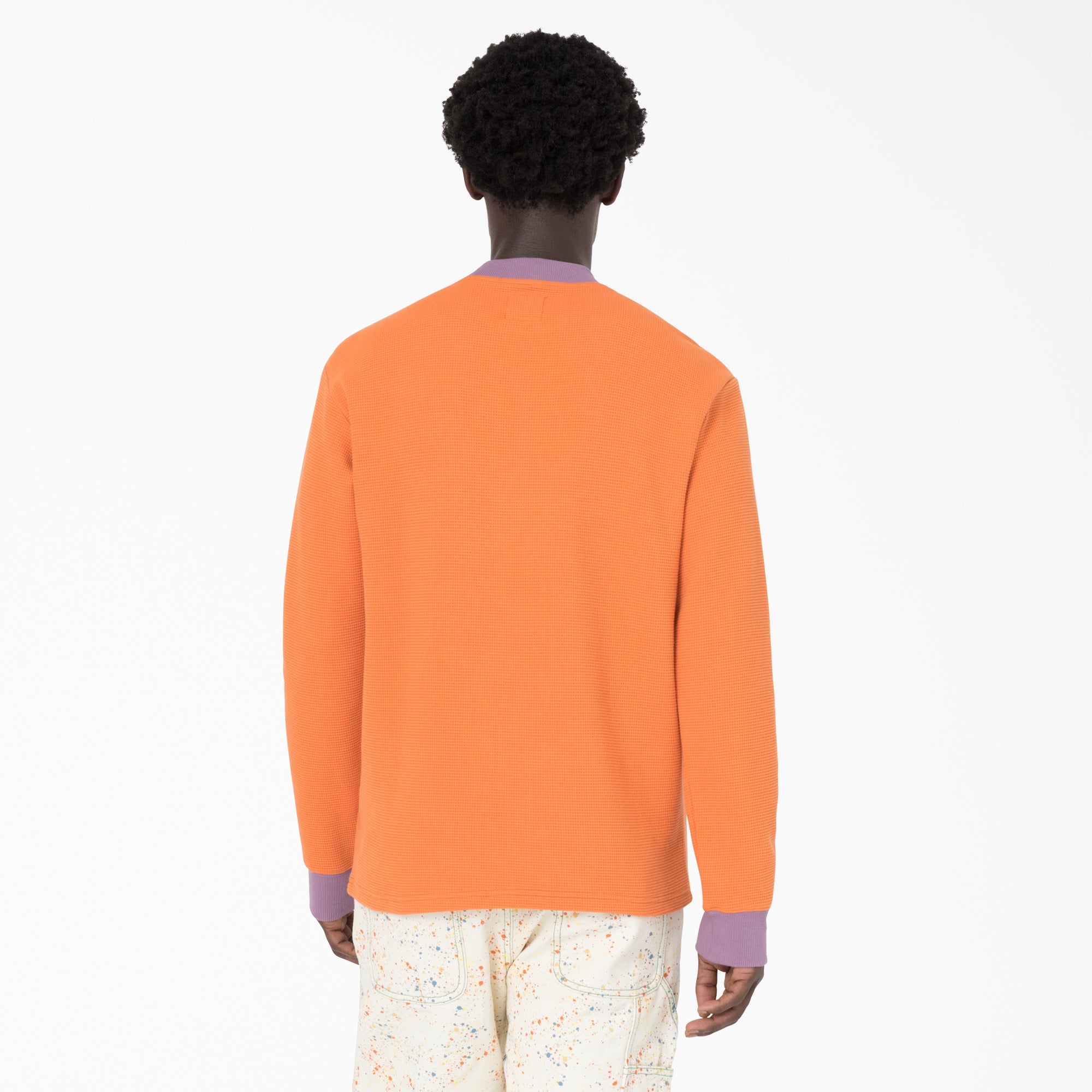 Brain Dead Embroidered Waffle Knit Sweater