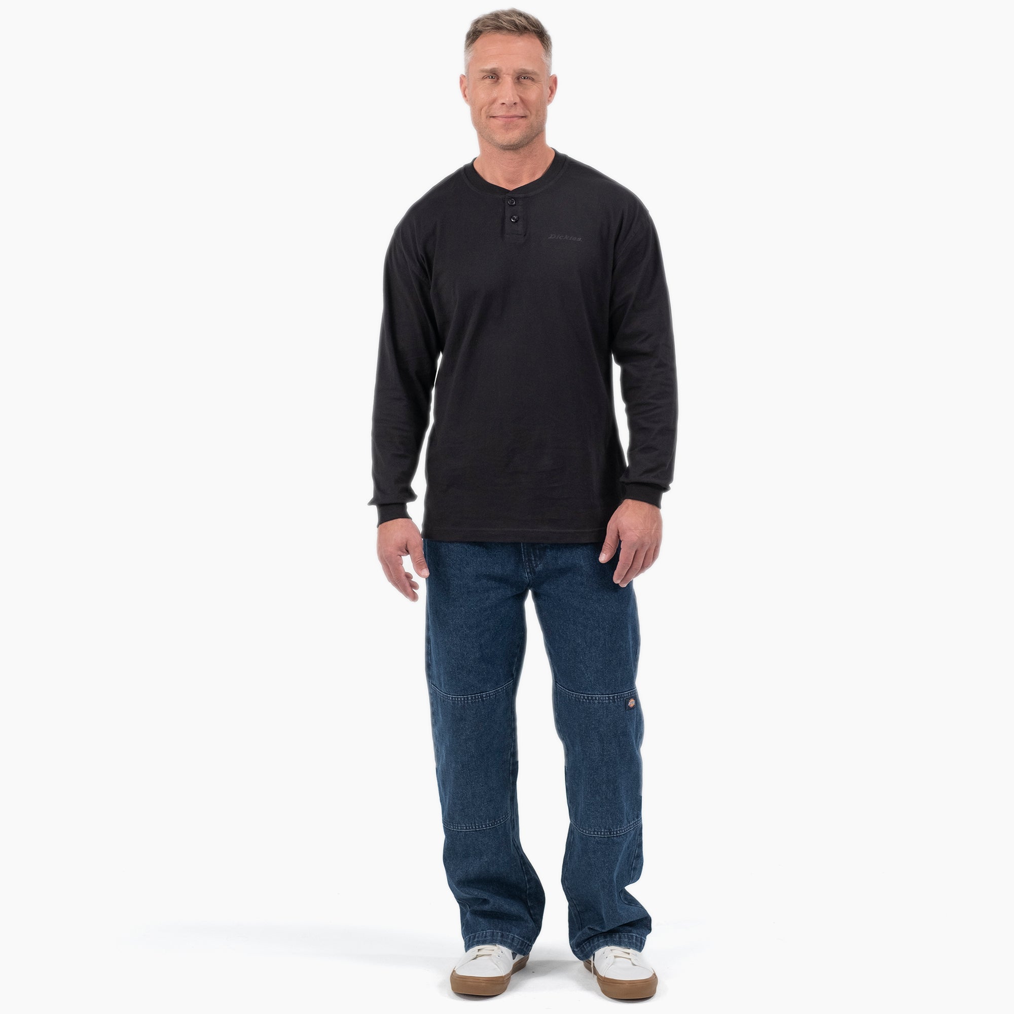 Long Sleeve Henley T-Shirt