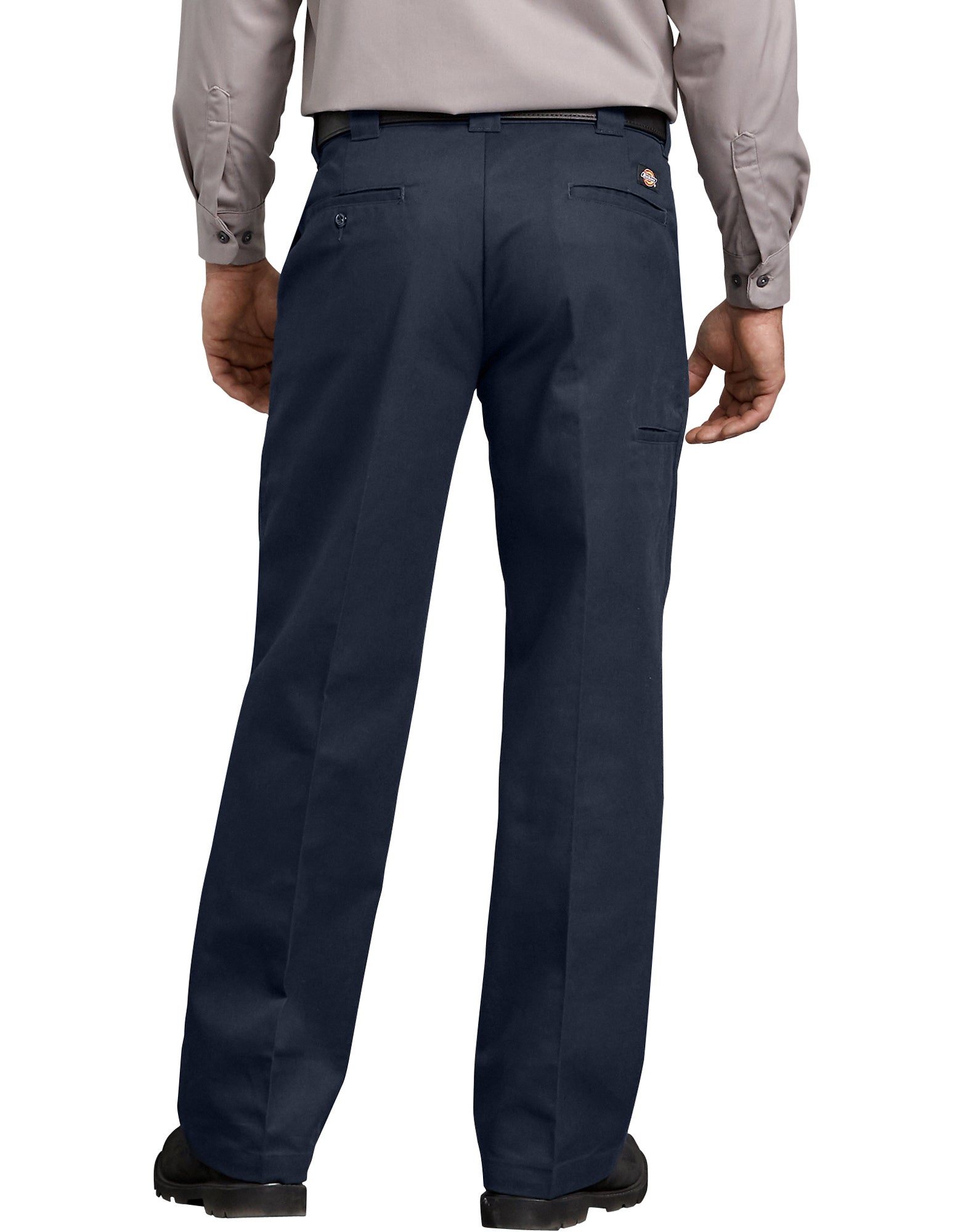 FLEX Relaxed Fit Straight Leg Twill Comfort Waist Pants