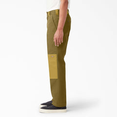 Contrast Double Knee Pants
