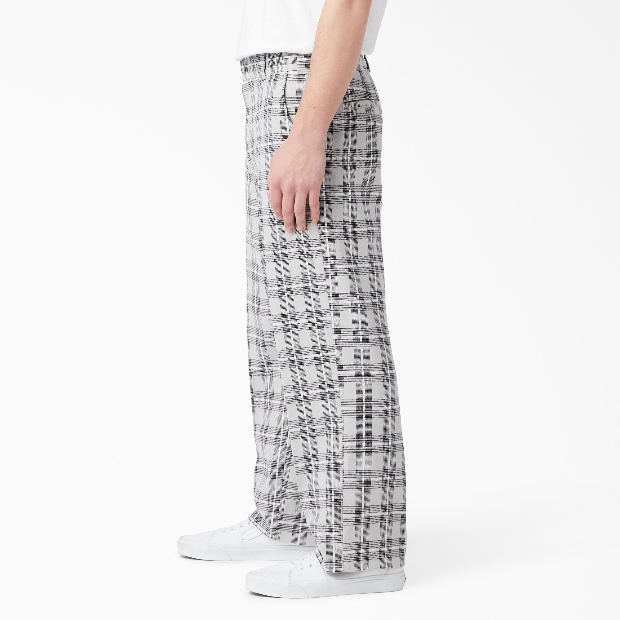 Regular Fit Plaid Pants