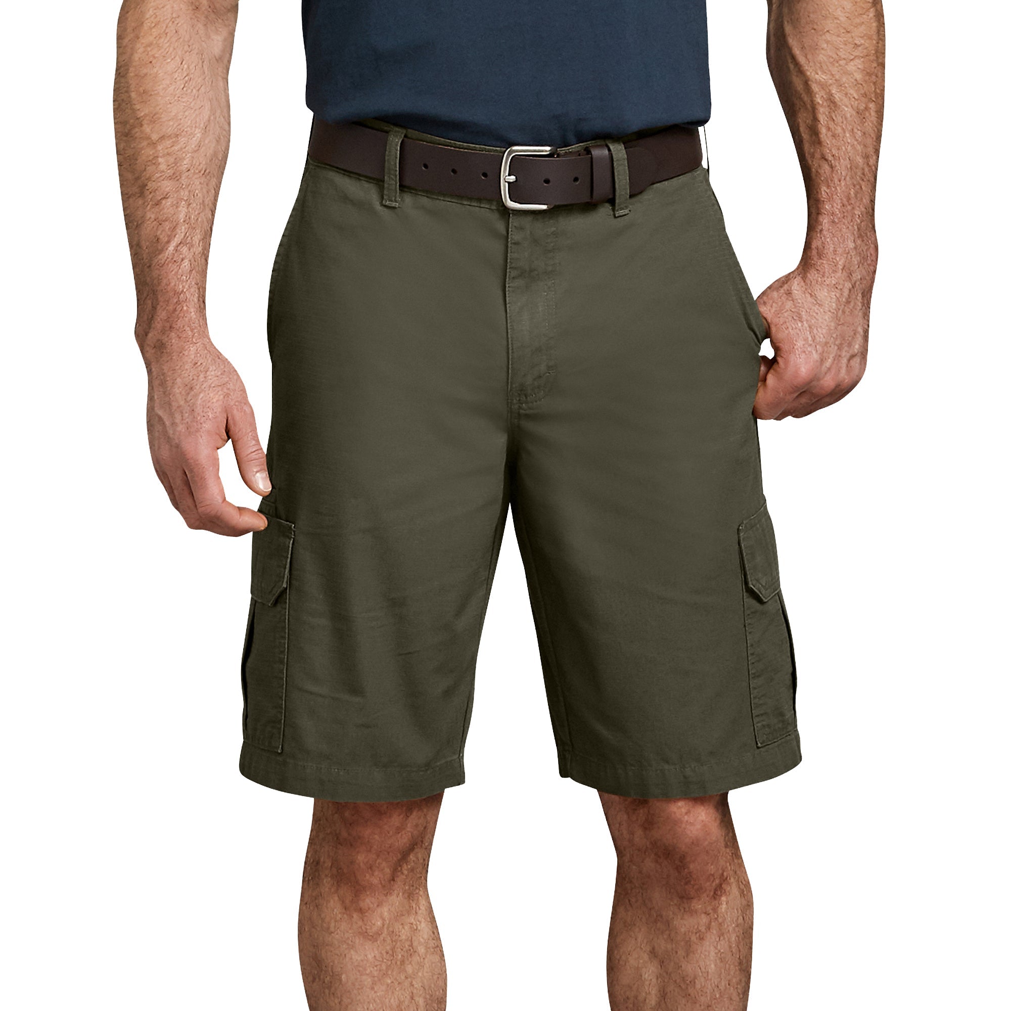 Relaxed Fit Ripstop Cargo Shorts, 11"