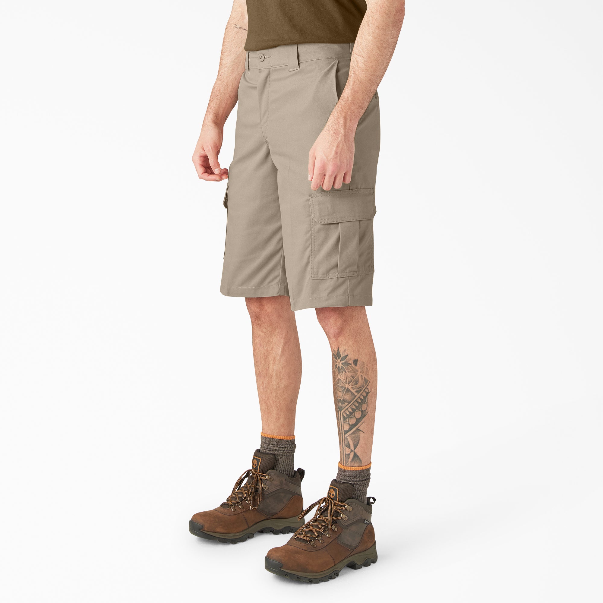 FLEX Relaxed Fit Cargo Shorts, 13"