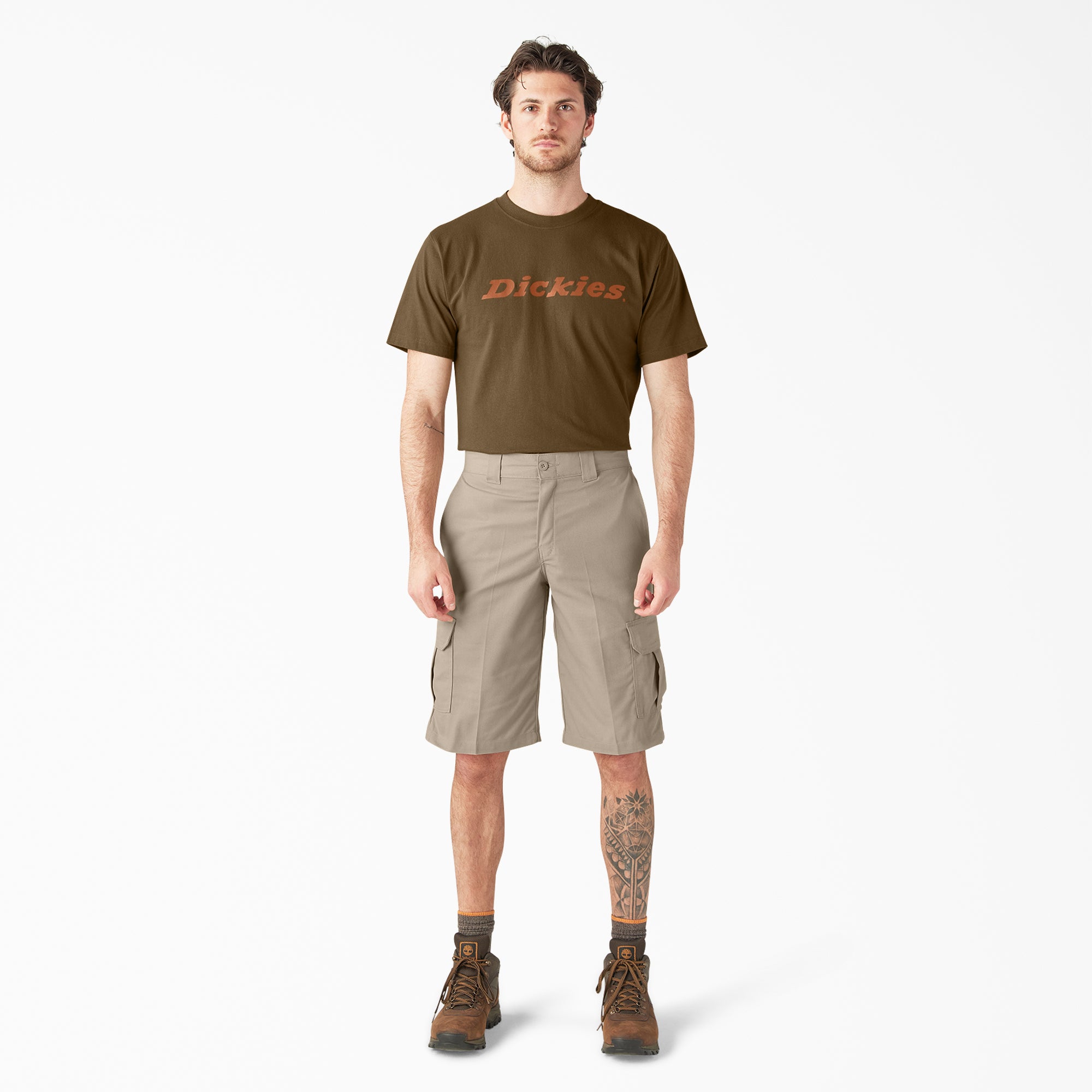 FLEX Relaxed Fit Cargo Shorts, 13"