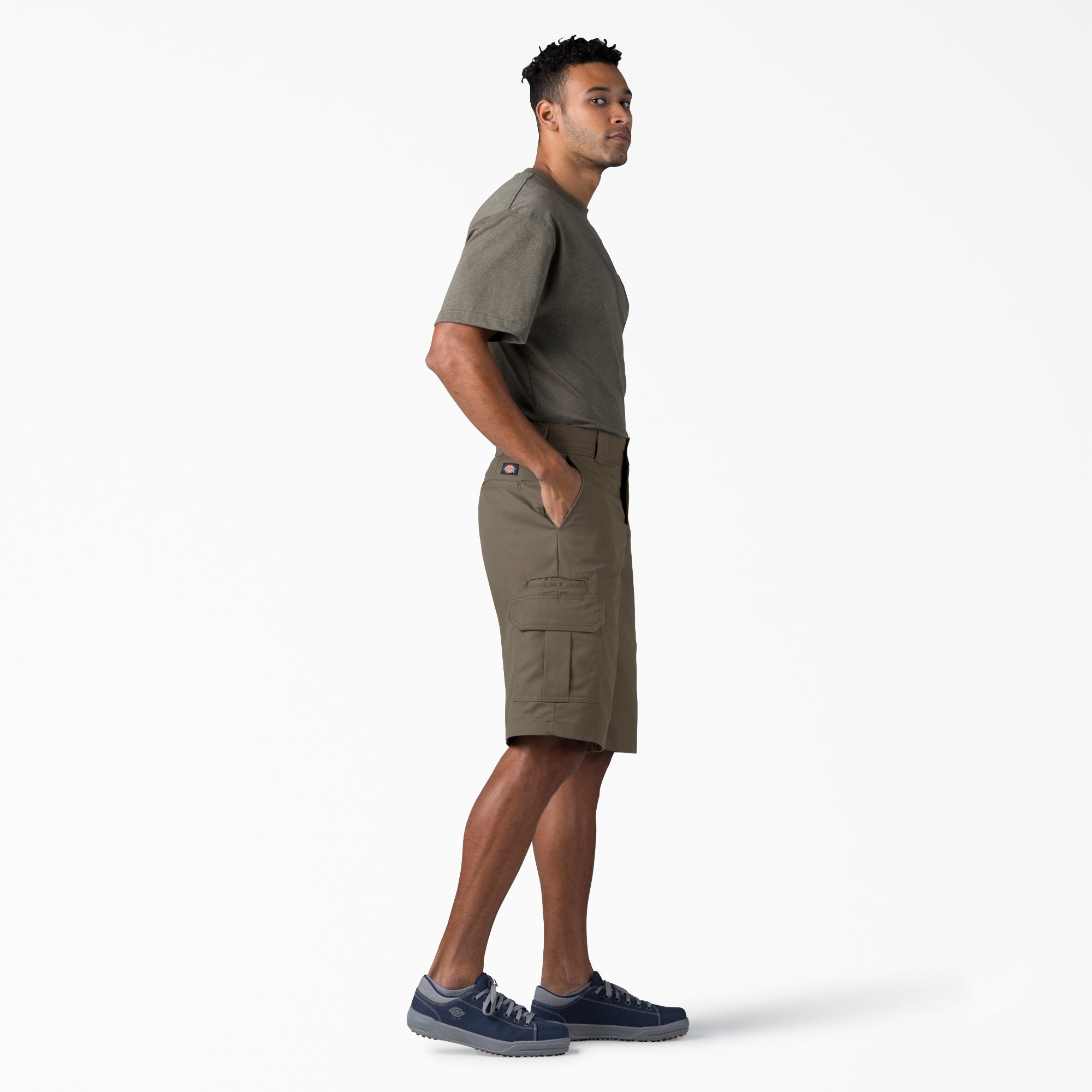 FLEX Relaxed Fit Cargo Shorts, 13"