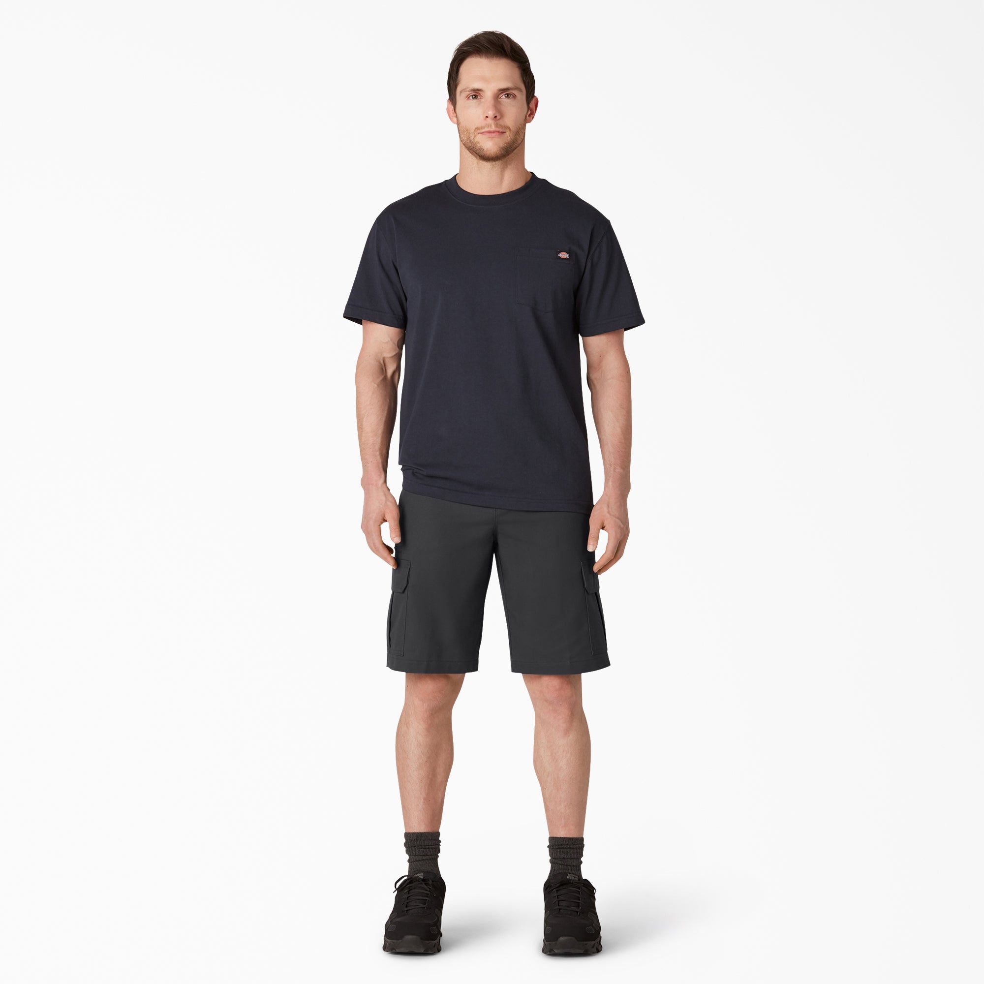 FLEX Cooling Active Waist Regular Fit Cargo Shorts, 11"