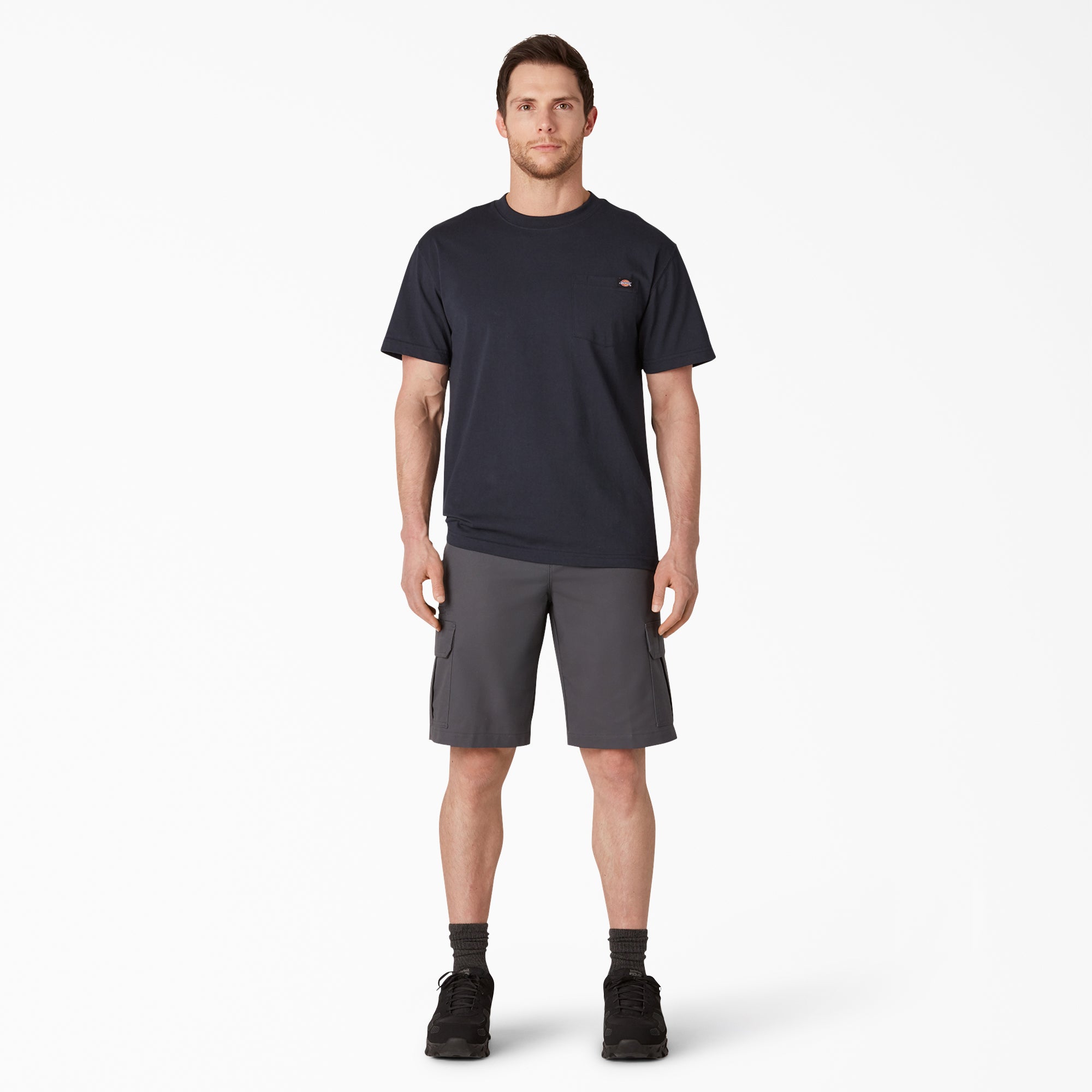 FLEX Cooling Active Waist Regular Fit Cargo Shorts, 11"