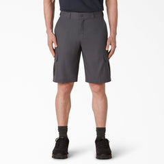 FLEX Cooling Active Waist Regular Fit Cargo Shorts, 11"
