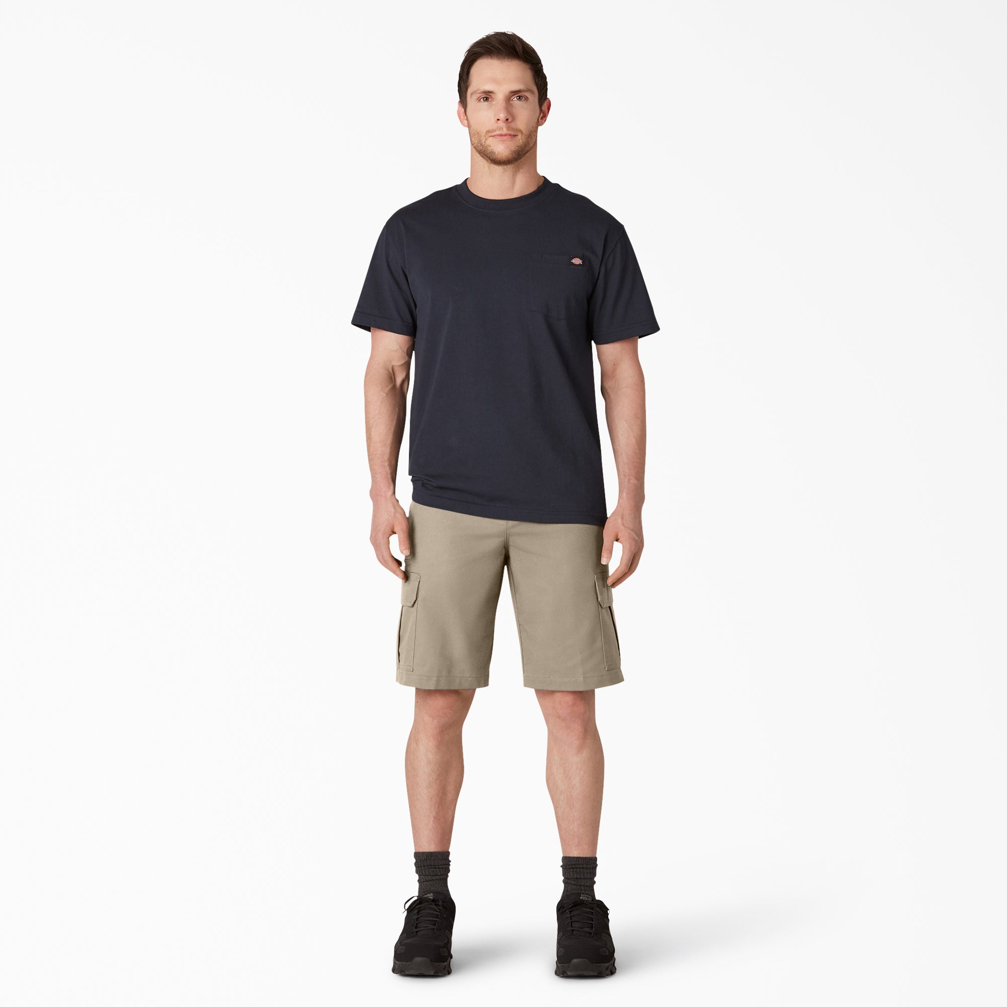 FLEX Cooling Active Waist Regular Fit Cargo Shorts, 11"