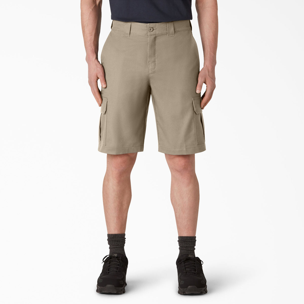 FLEX Cooling Active Waist Regular Fit Cargo Shorts, 11"