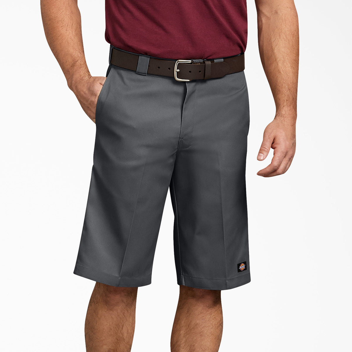 Relaxed Fit Multi-Use Pocket Work Shorts, 13"