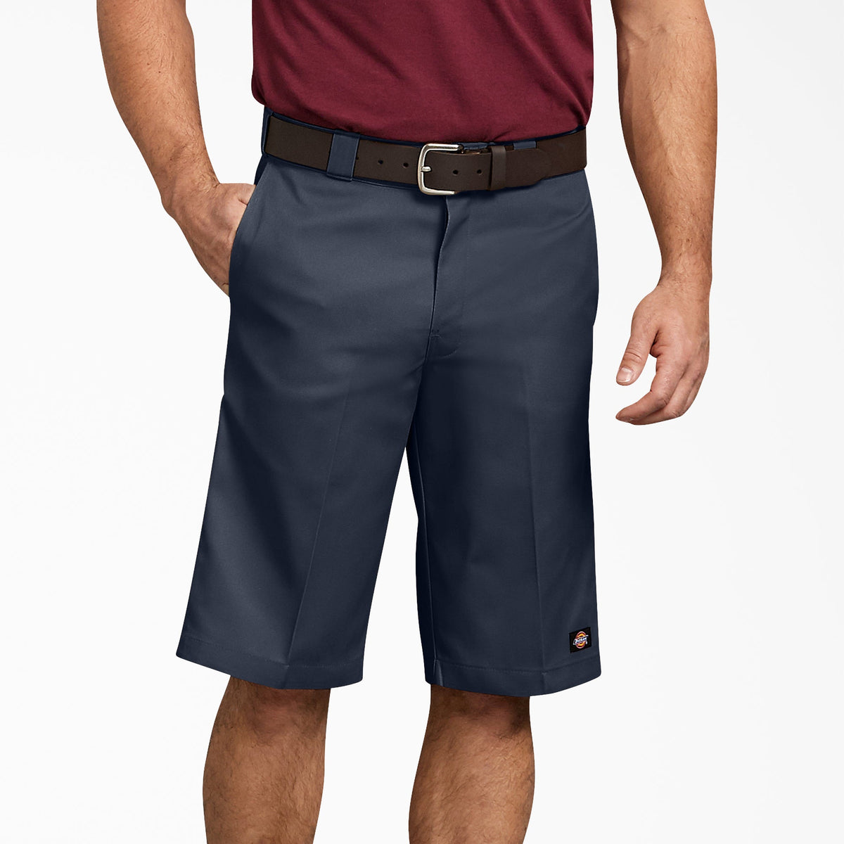Relaxed Fit Multi-Use Pocket Work Shorts, 13"