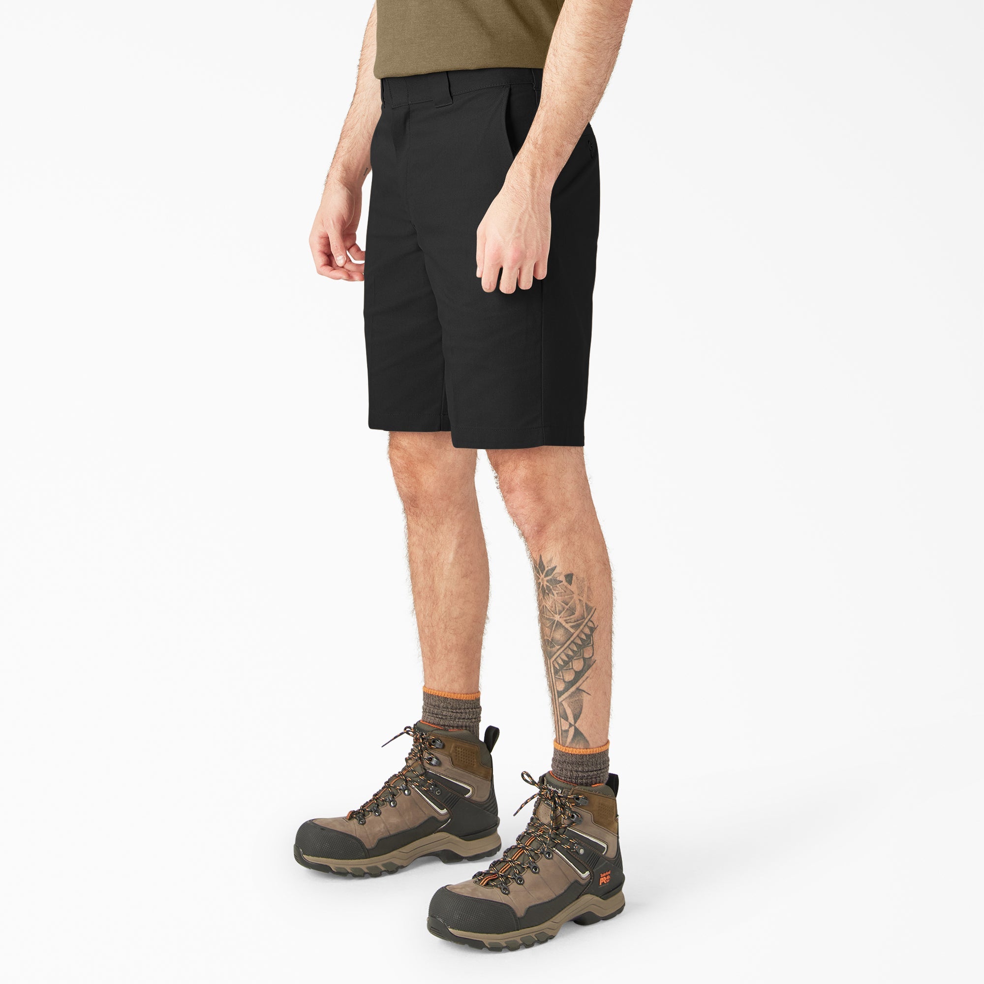 FLEX Relaxed Fit Work Shorts, 11"