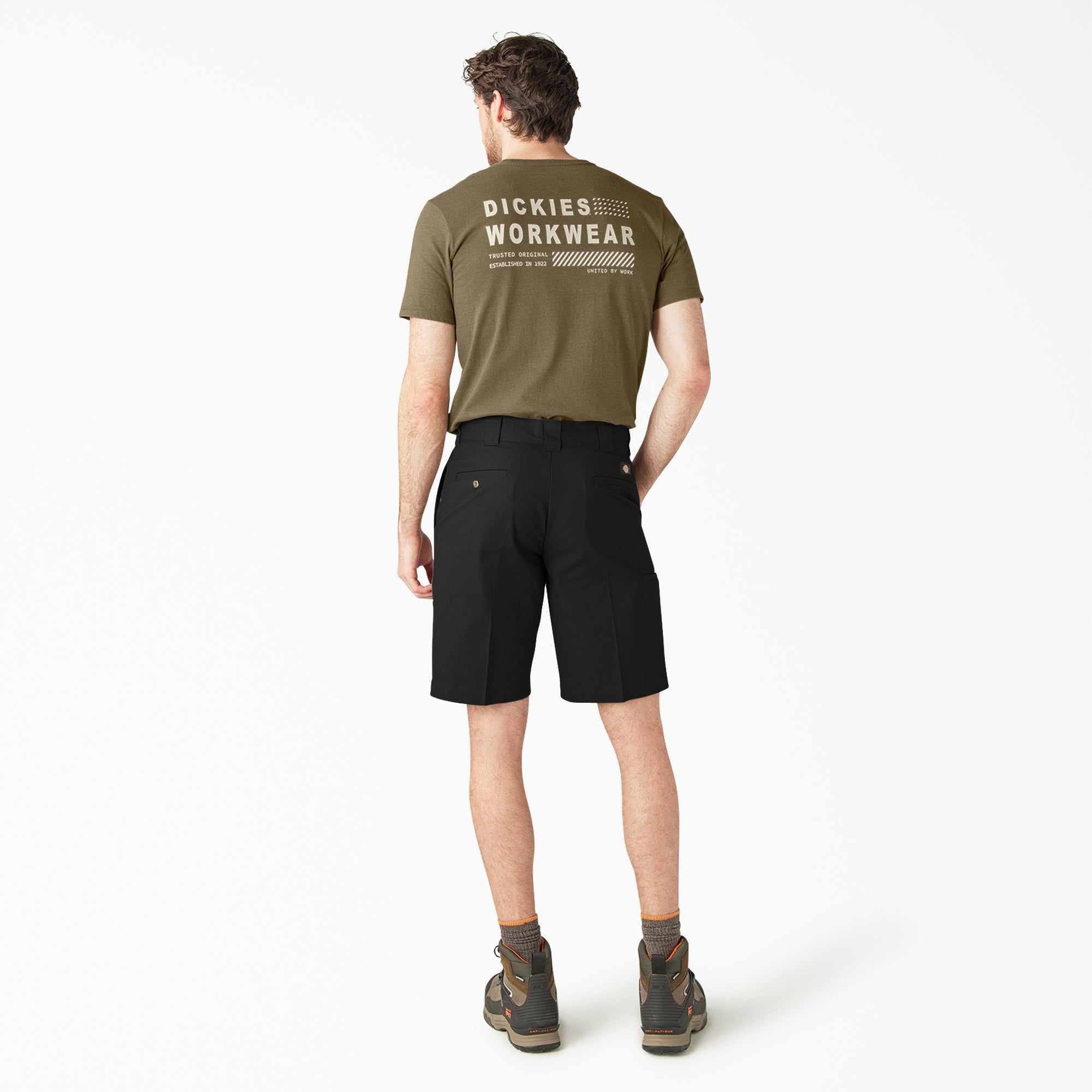 FLEX Relaxed Fit Work Shorts, 11"