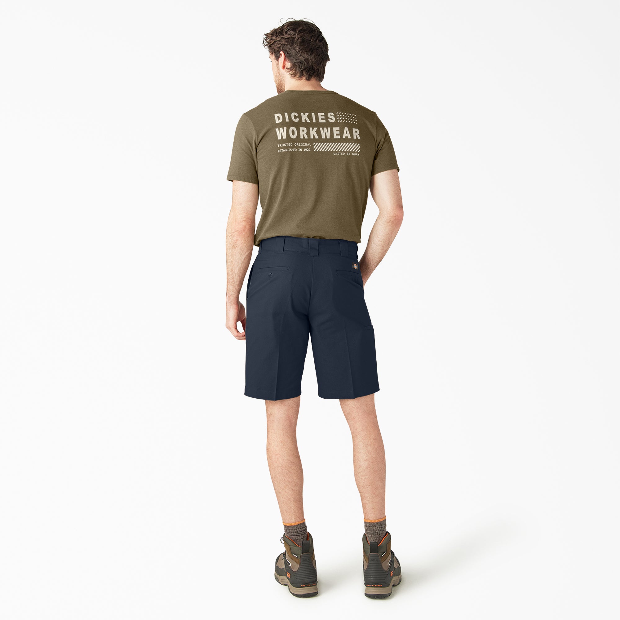 FLEX Relaxed Fit Work Shorts, 11"